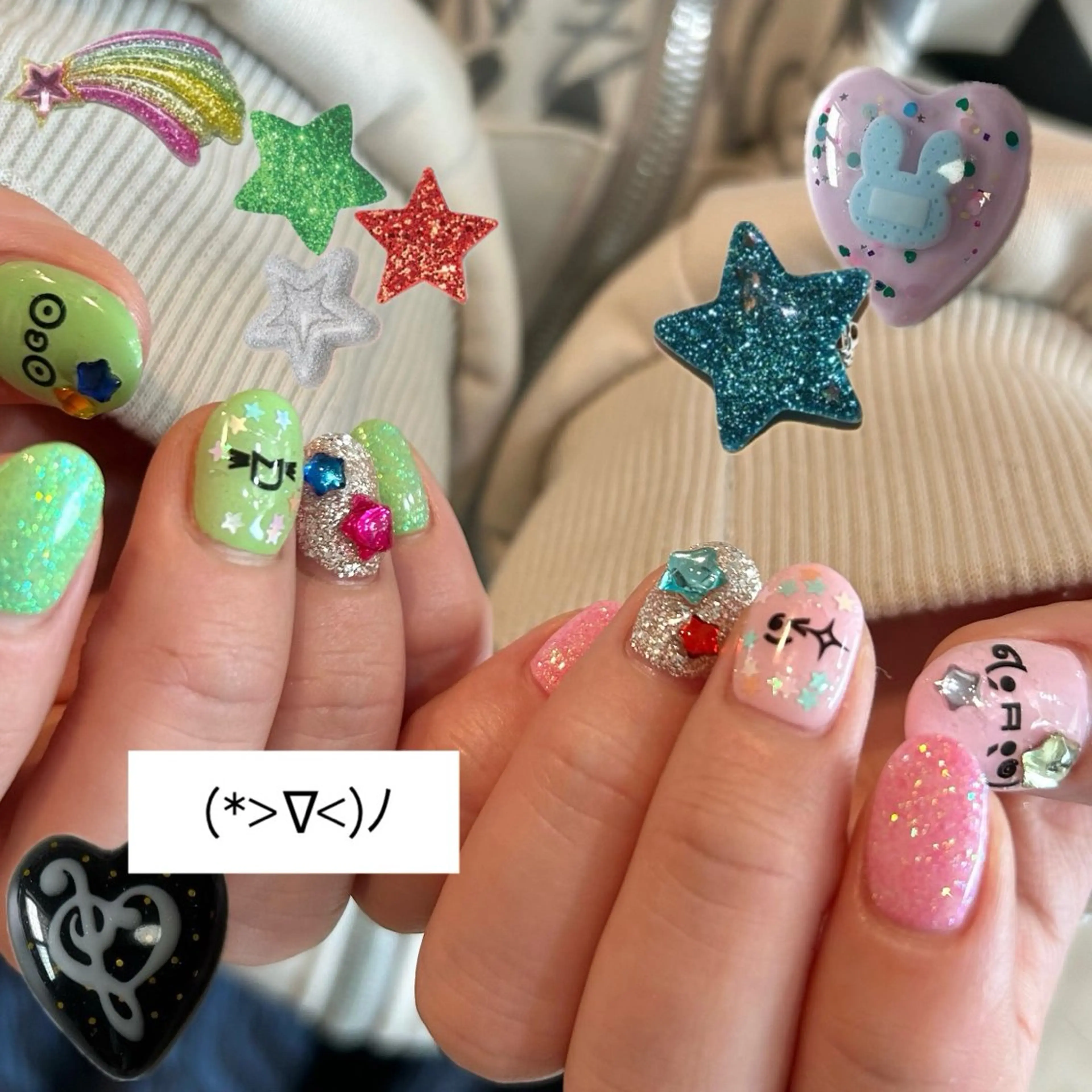 ショート ハンドネイル ｵｵﾀｹ ﾚｲﾅのネイルデザイン