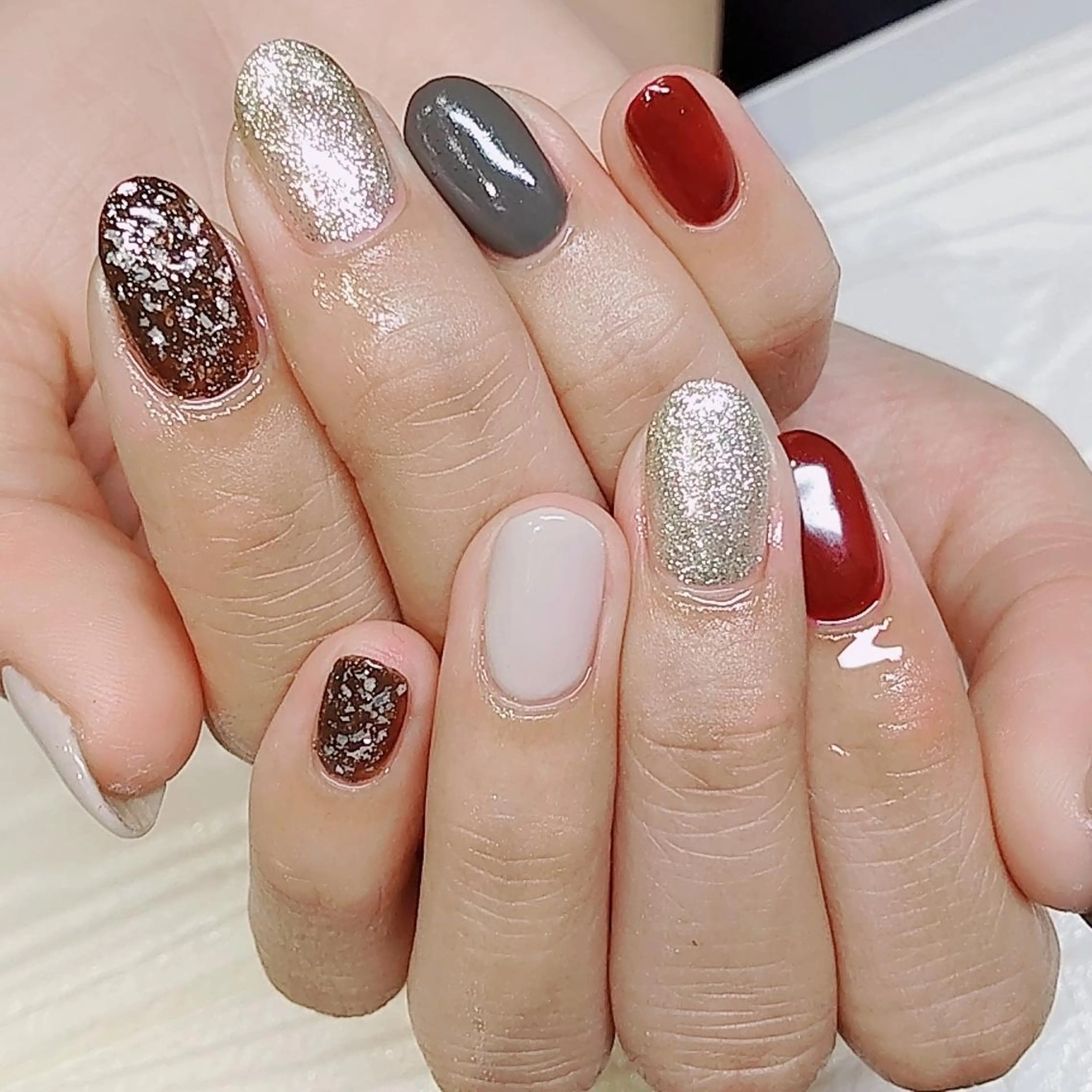 ネイル ハンドネイル infinity skyのネイルデザイン