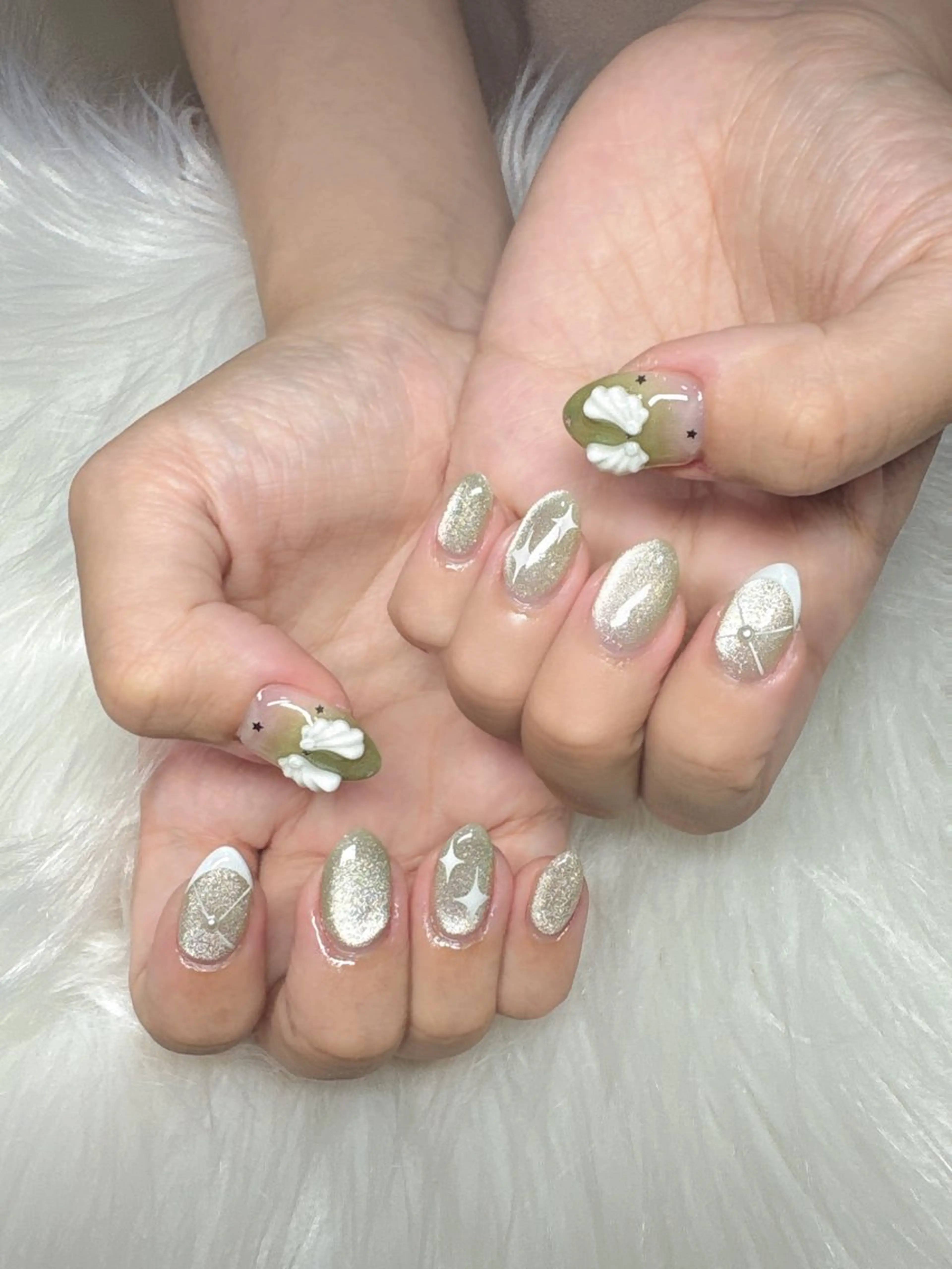 ネイル ハンドネイル 💅ネイルハウス🏡 🎀TOMO🎀のネイルデザイン