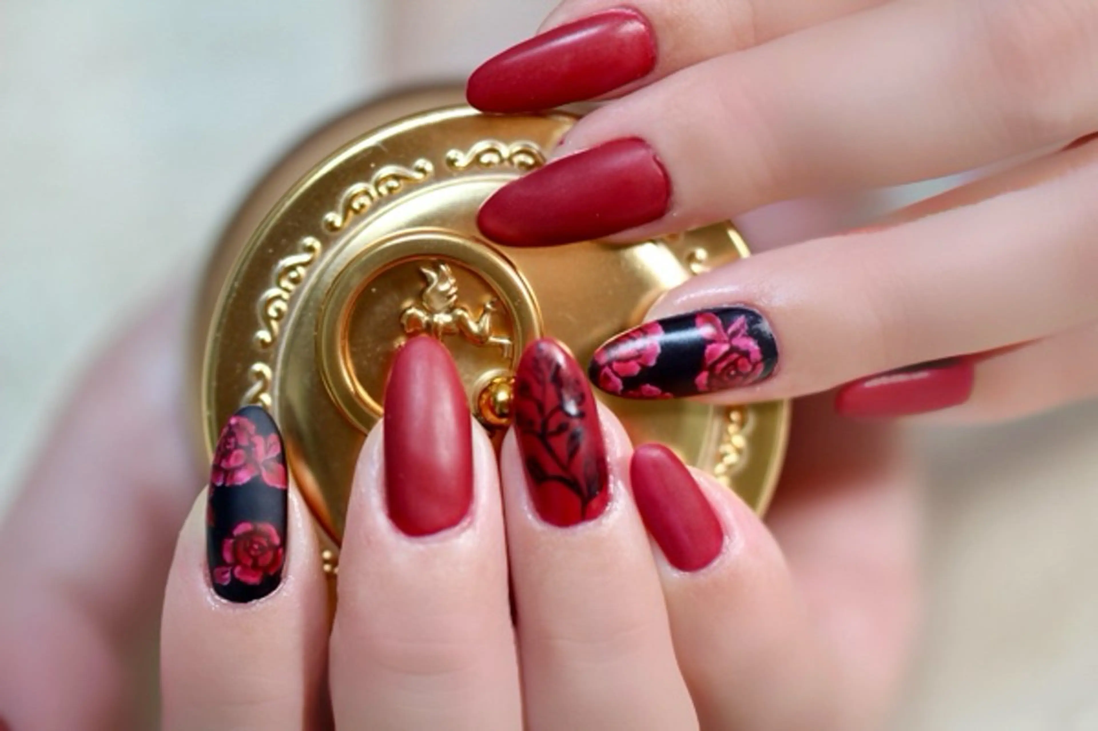 ネイル アートネイル ジェルネイル マットネイル ママリンド　志村坂上店所属・しみ えんのネイルデザイン