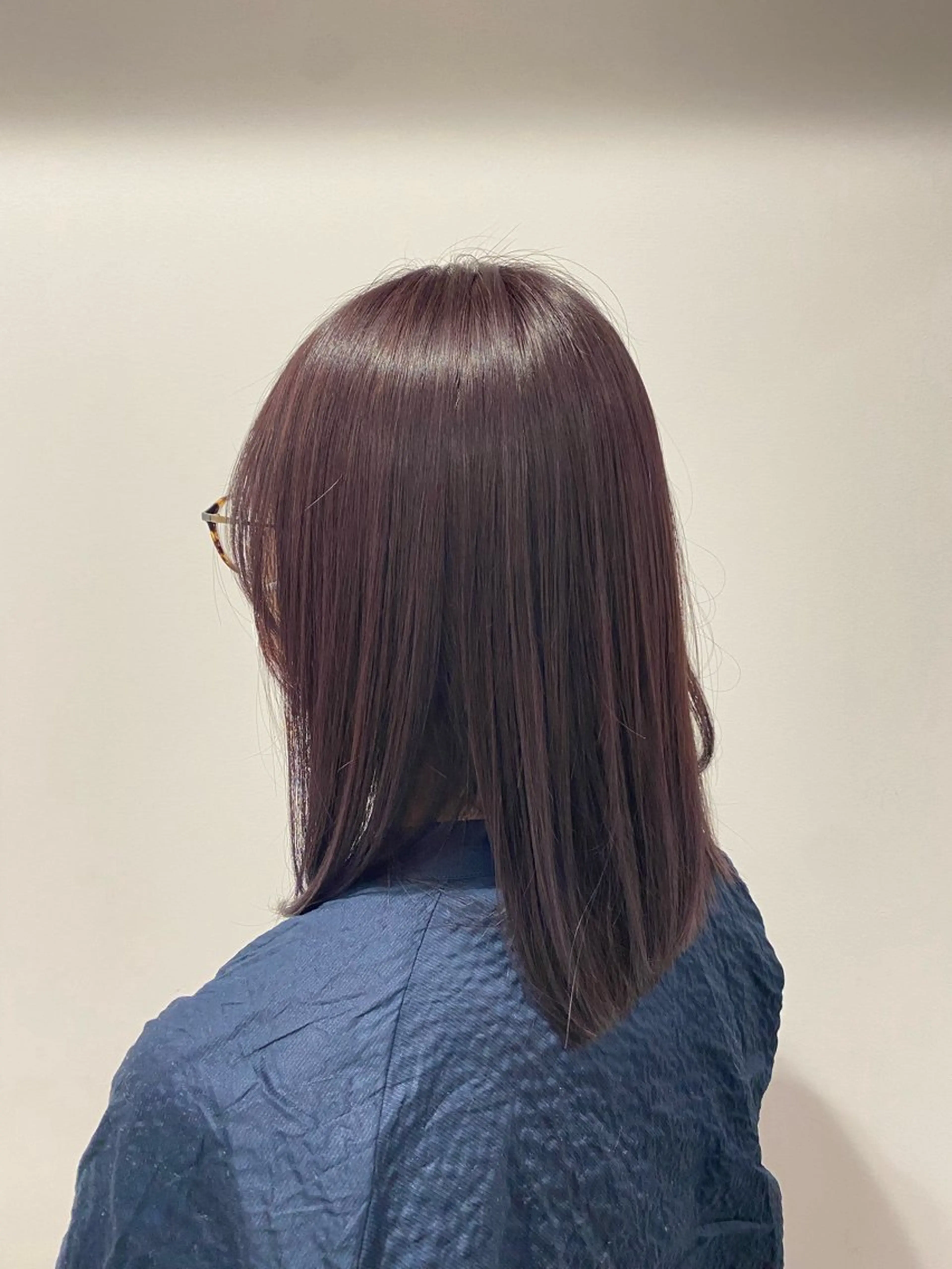 カラー ラベンダーカラー ブリーチ無しダブル カラー / LINAのヘアスタイル