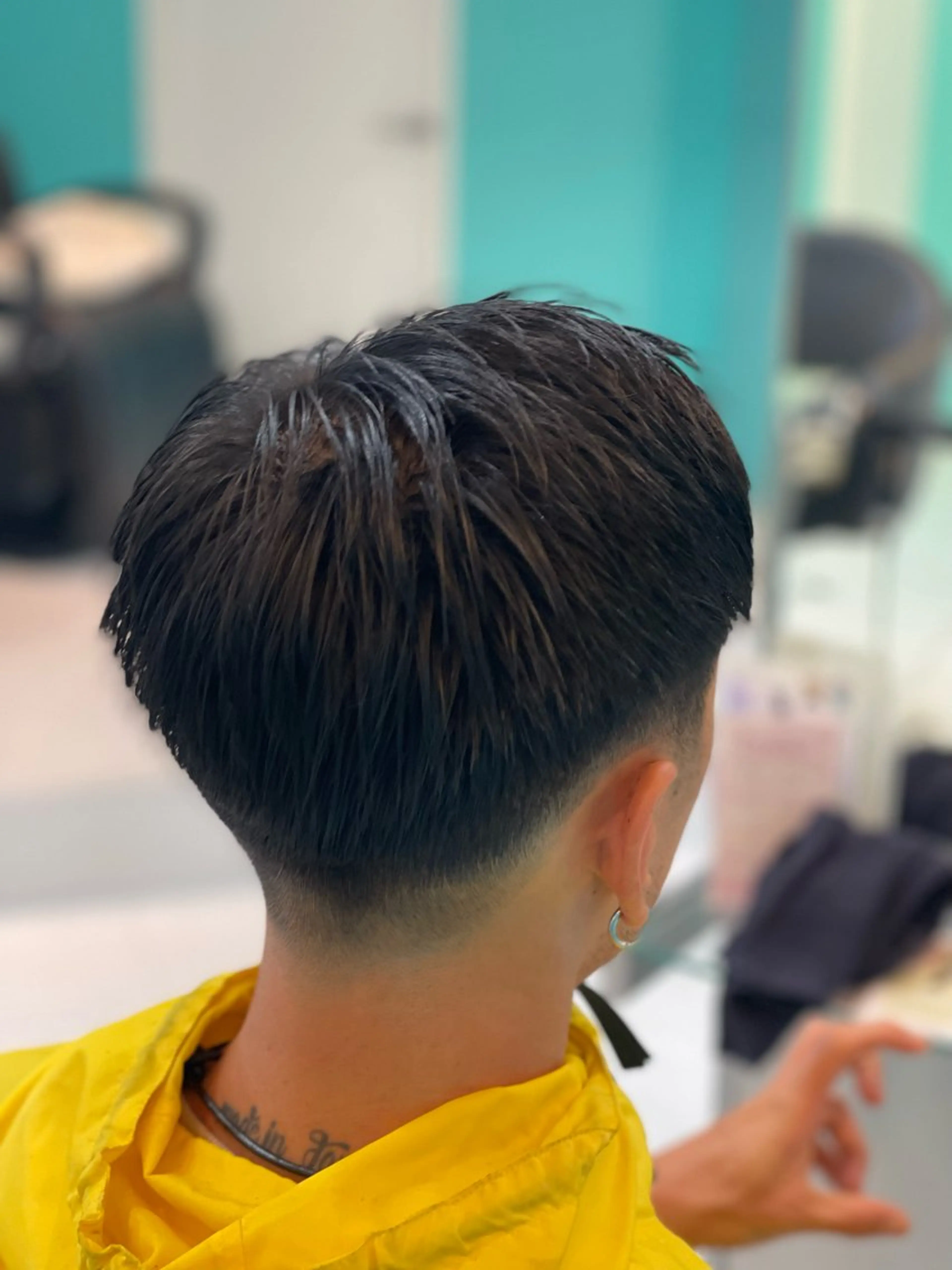 メンズ mana/メンズ/ ヘアセット/ブリーチのヘアスタイル