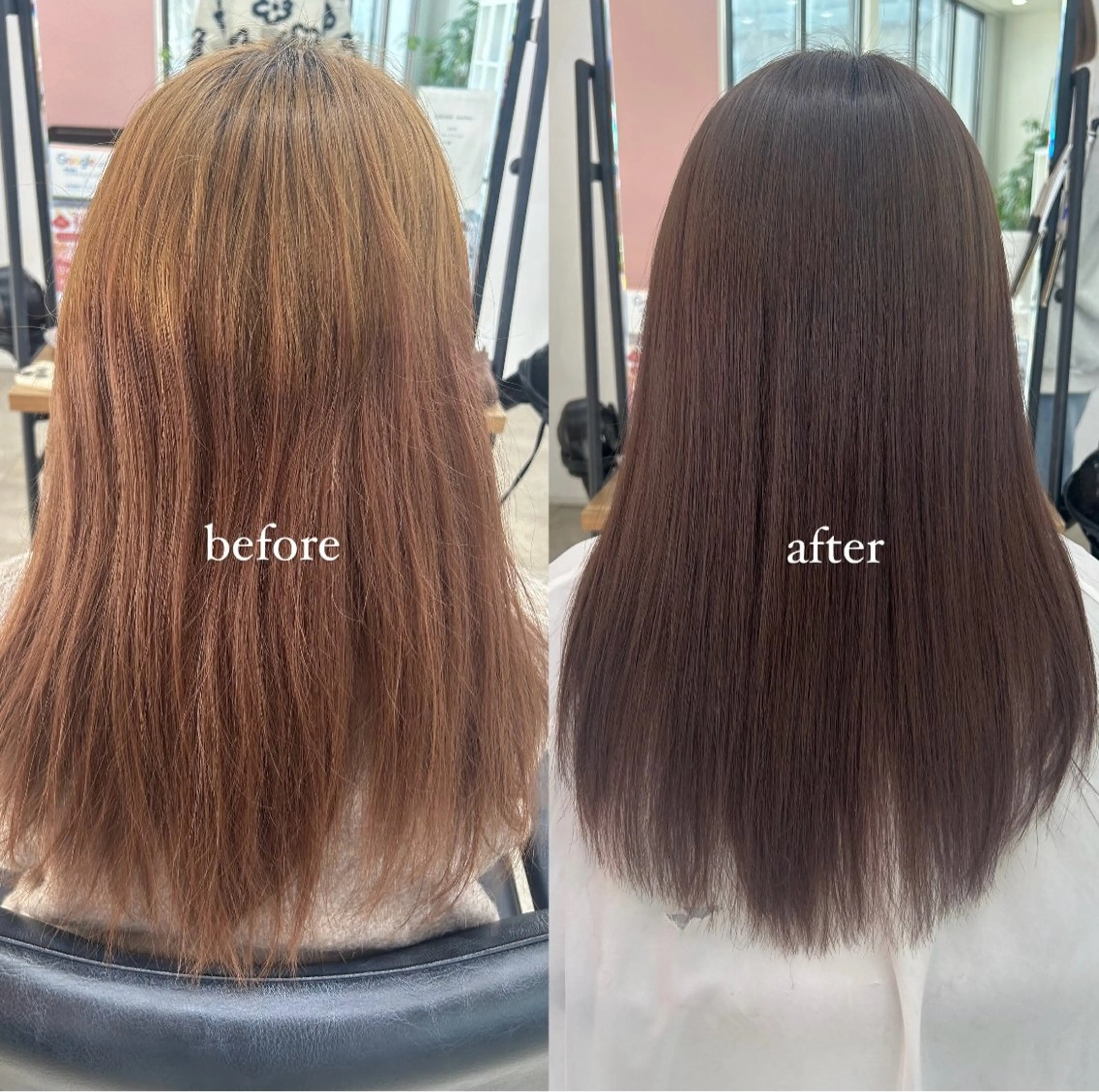 ロング カラー suehiro yunaのヘアスタイル