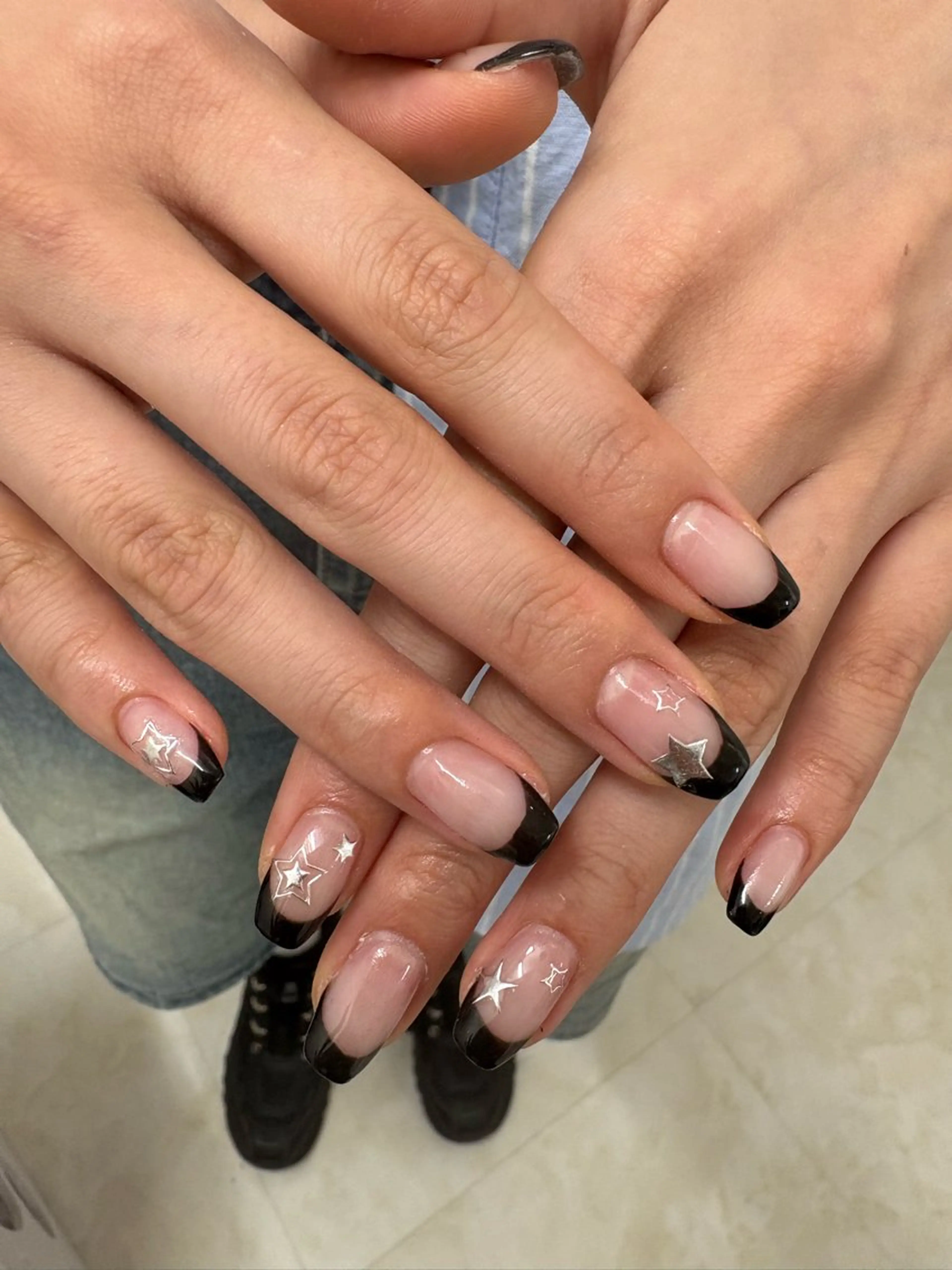 ネイル フレンチネイル MODA Momoのネイルデザイン