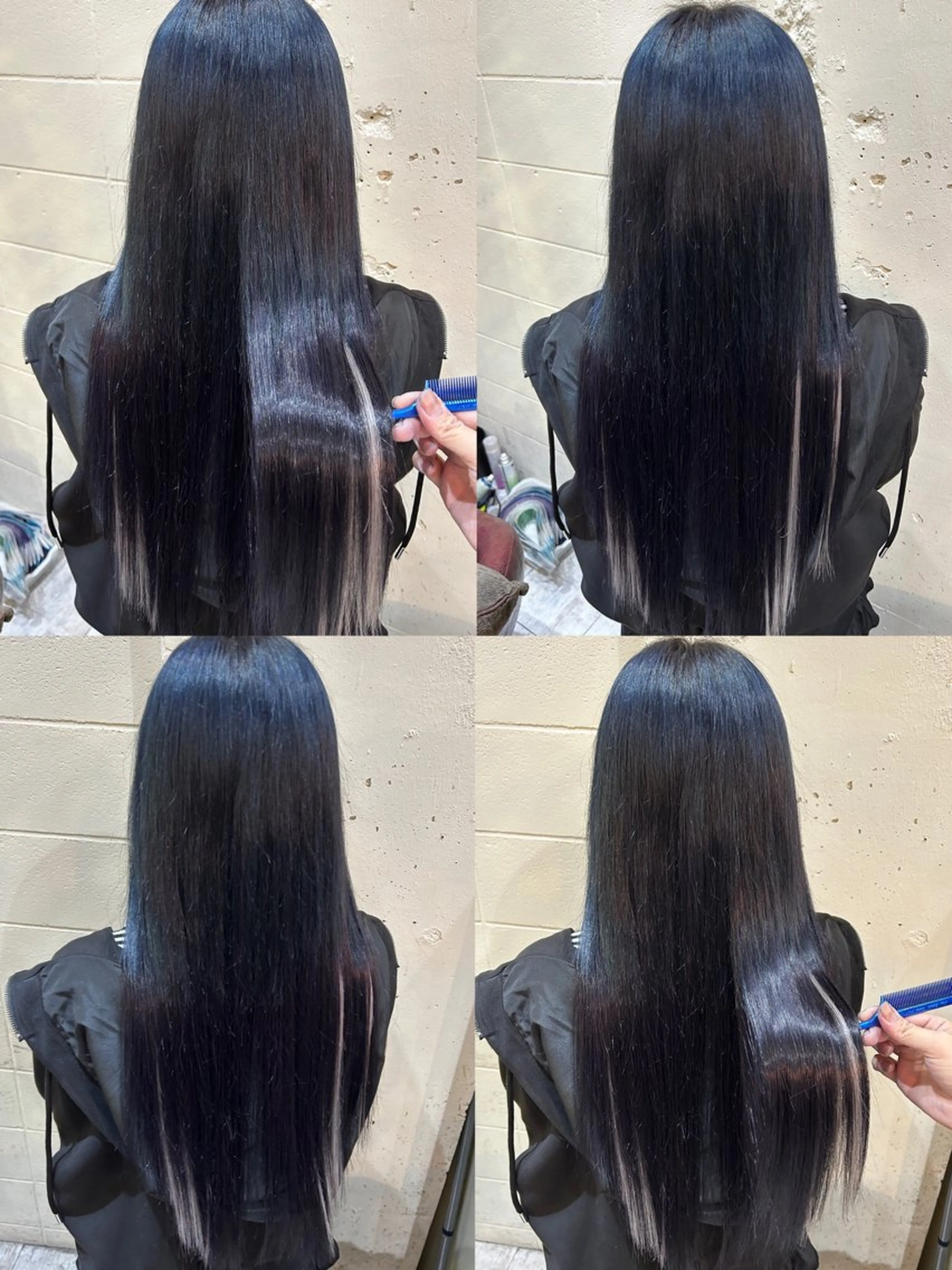 ロング カラー 6Dエクステ 板橋店のヘアスタイル