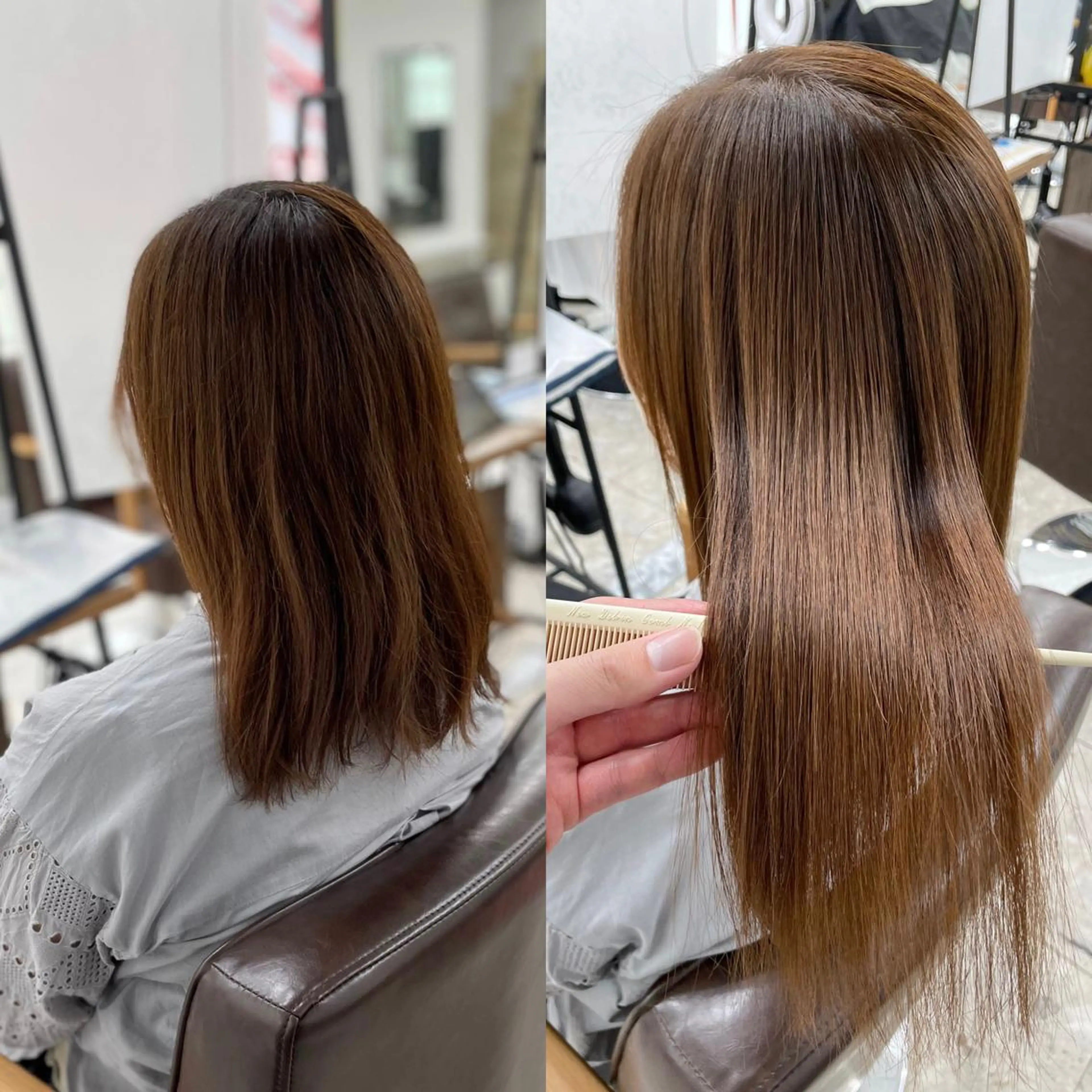 ロング カラー 髪質改善 相武台ショート特化 💐川崎希💐のヘアスタイル