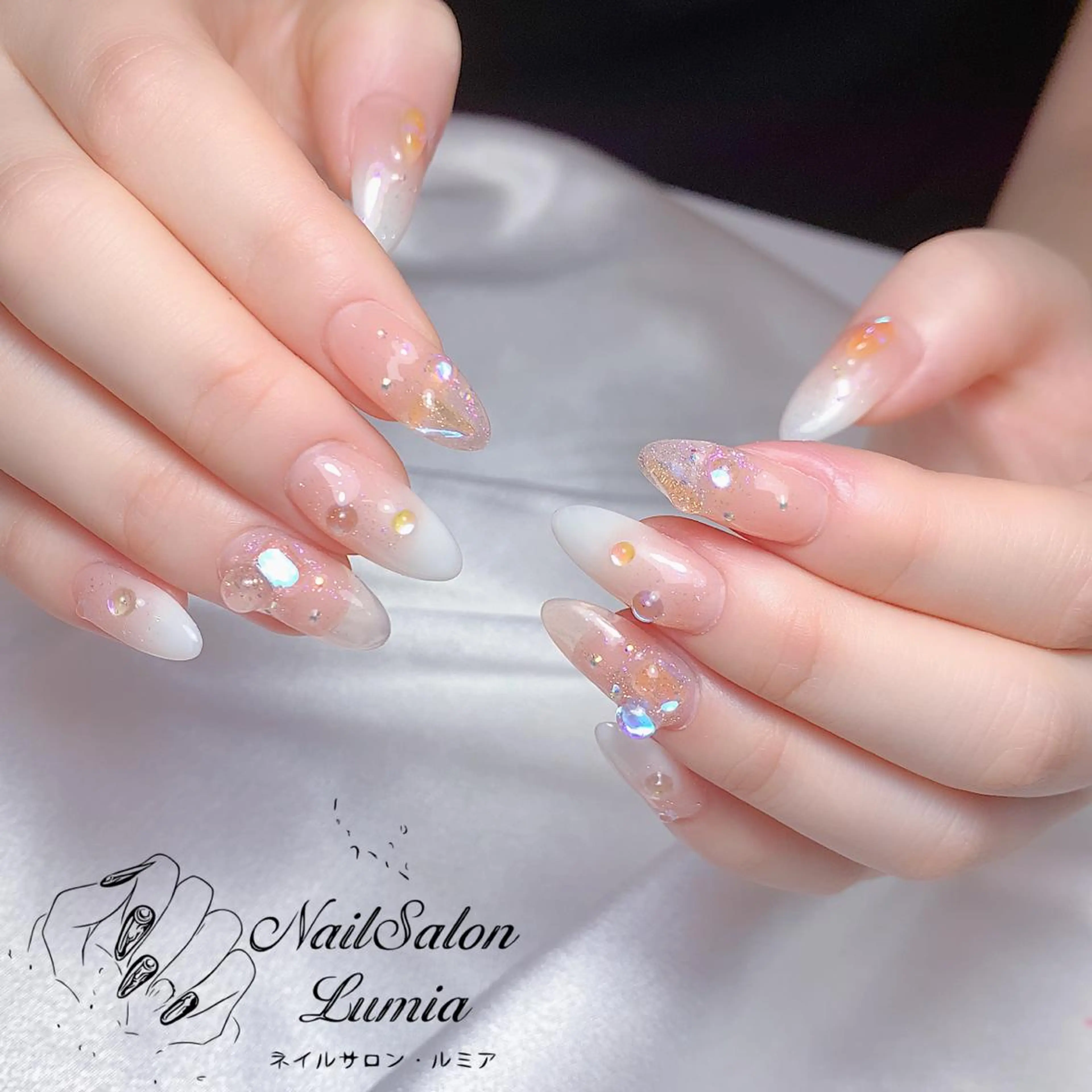 ネイル ハンドネイル ネイルサロン ルミア Lumia 店長のネイルデザイン
