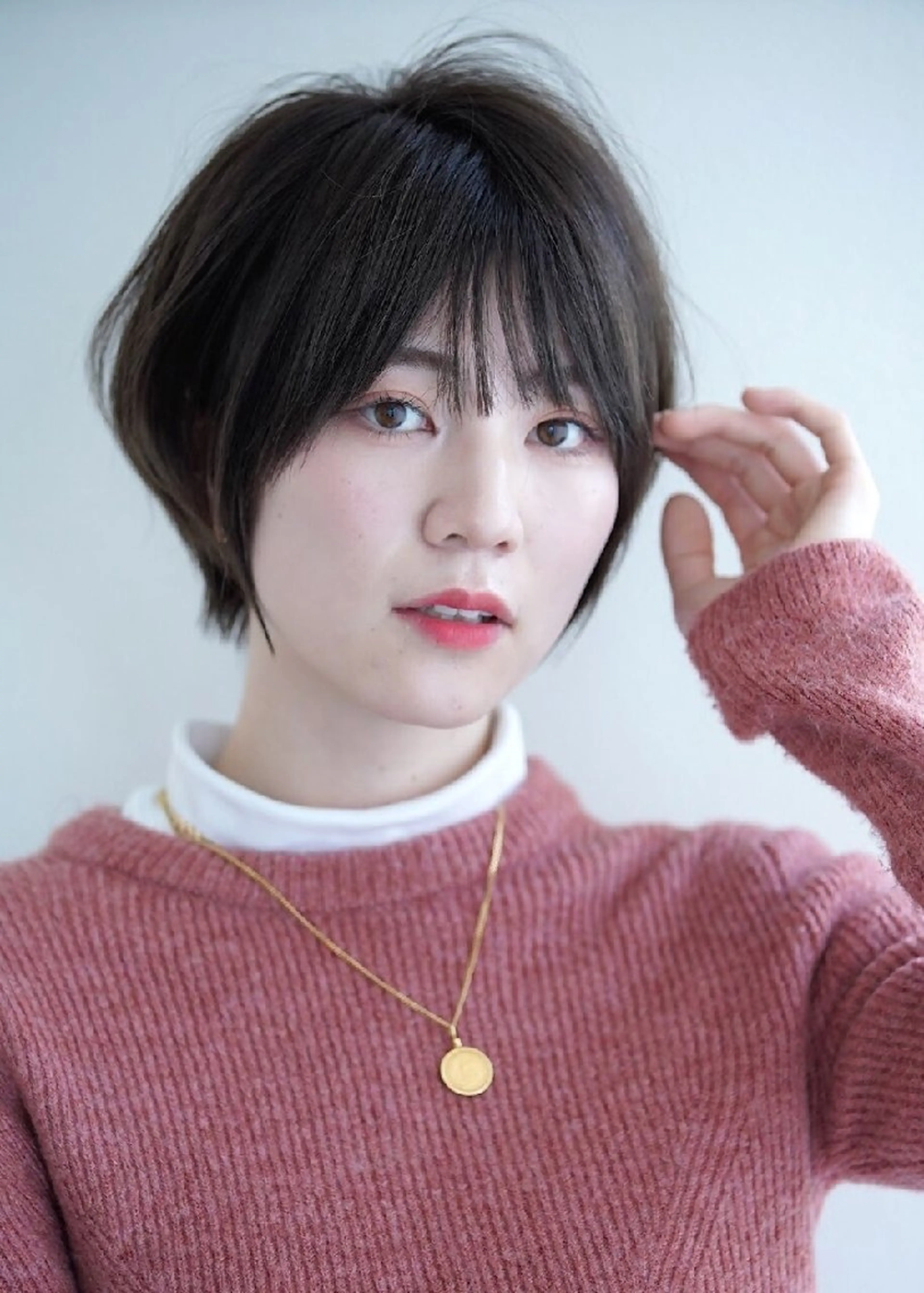 ショート カラー 深夜まで営業中‼️ レム髪質改善のヘアスタイル