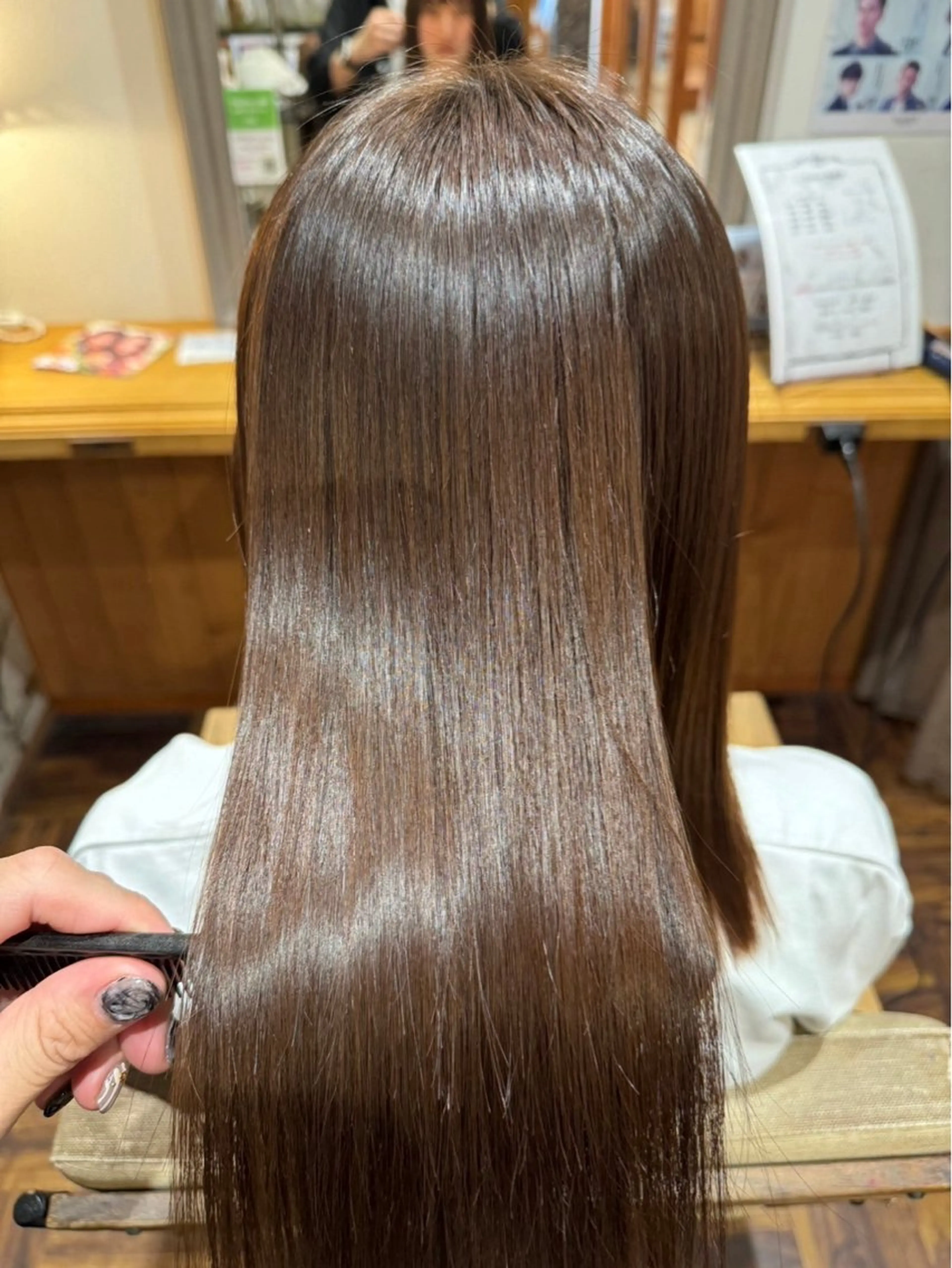 ロング 🎖️No1.高評価 ✨髪質改善/水素ケアのヘアスタイル