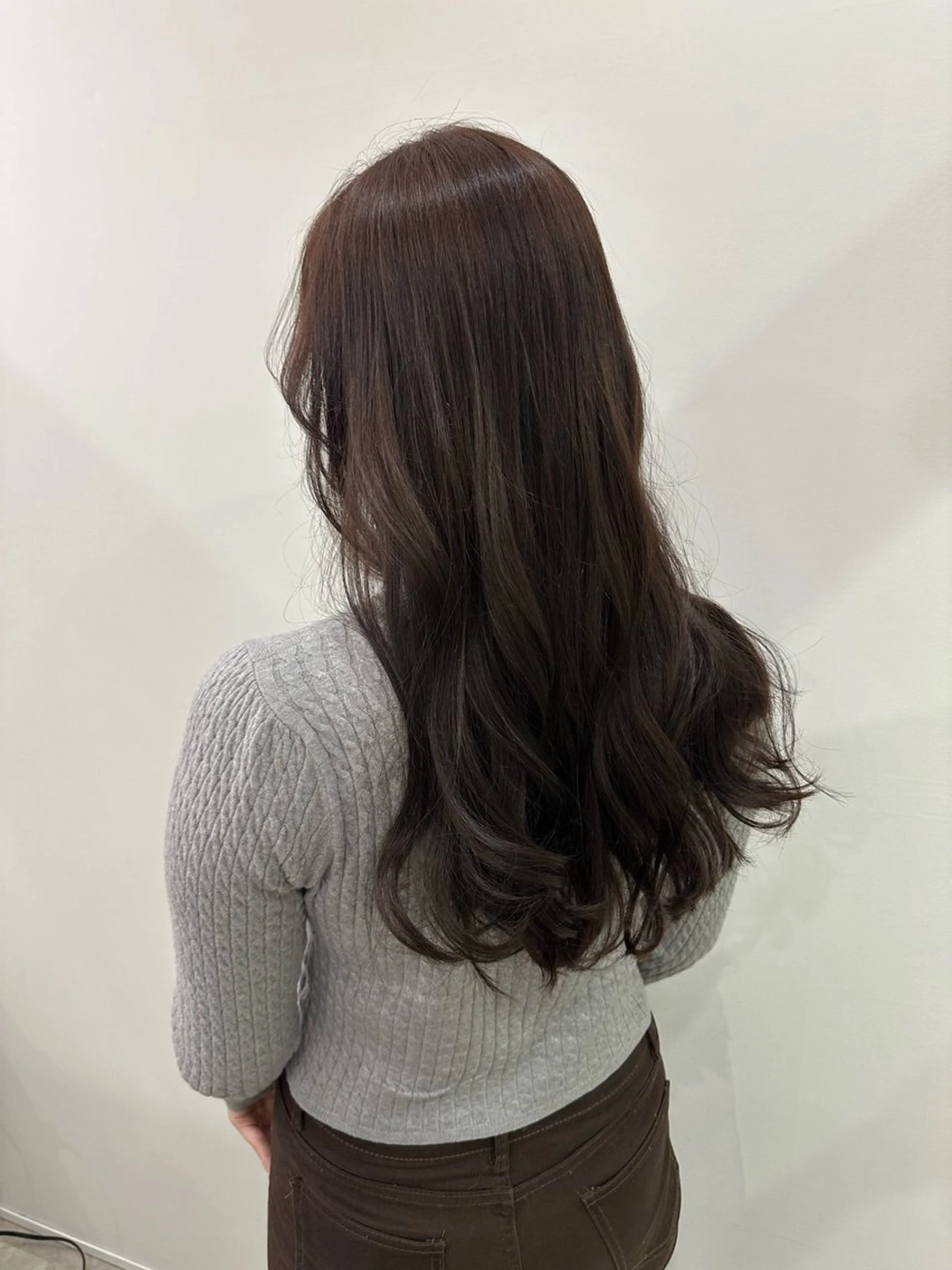 ロング カラー ダブルカラー カット ヘアカラー トリートメント ヘアセット/艶カラー 💐nao.のヘアスタイル