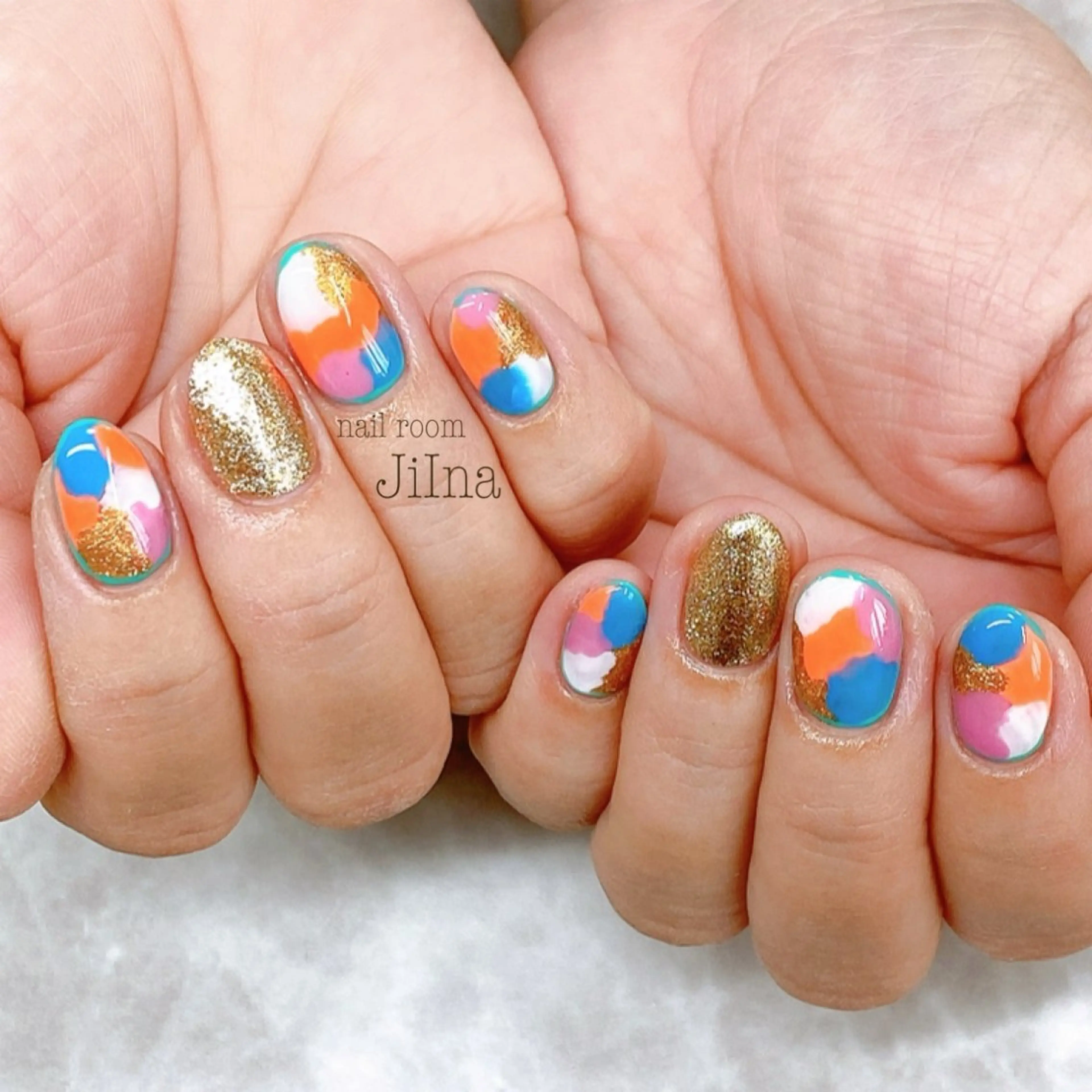 ネイル 持ち込み JiIna nailのネイルデザイン