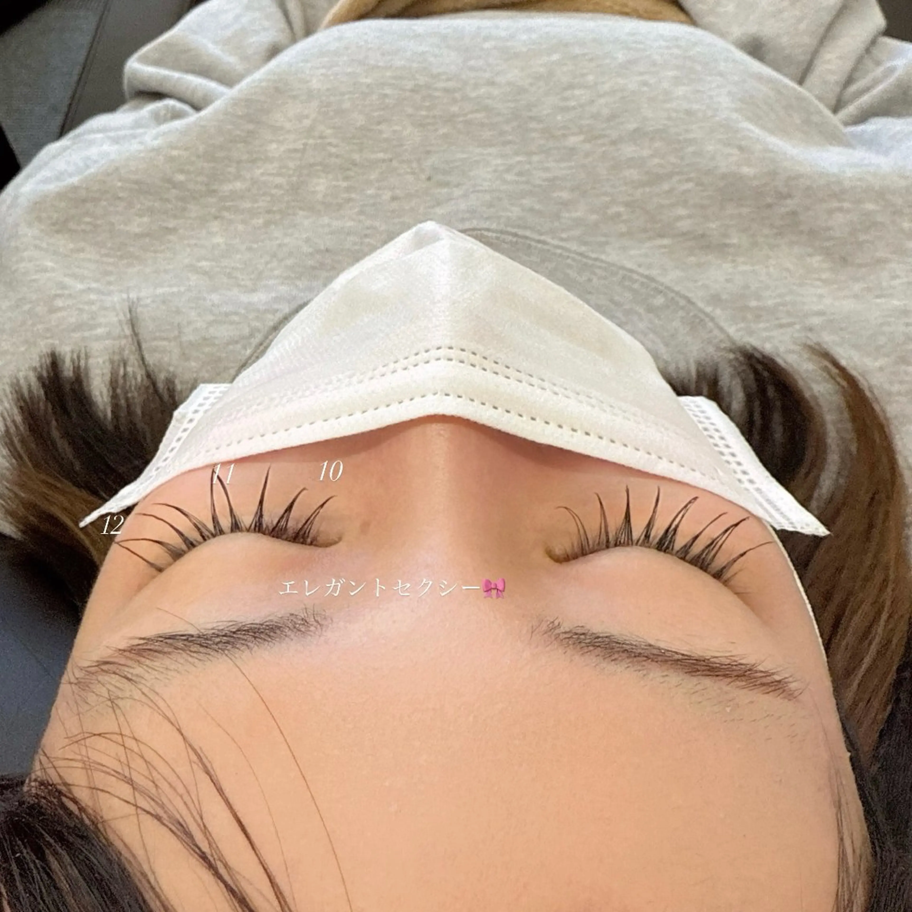 マツエク・マツパ 目尻長め セーブル ドーリーラッシュイオンモール熊本店所属・江藤 紅葉の眉毛・アイブロウイメージ