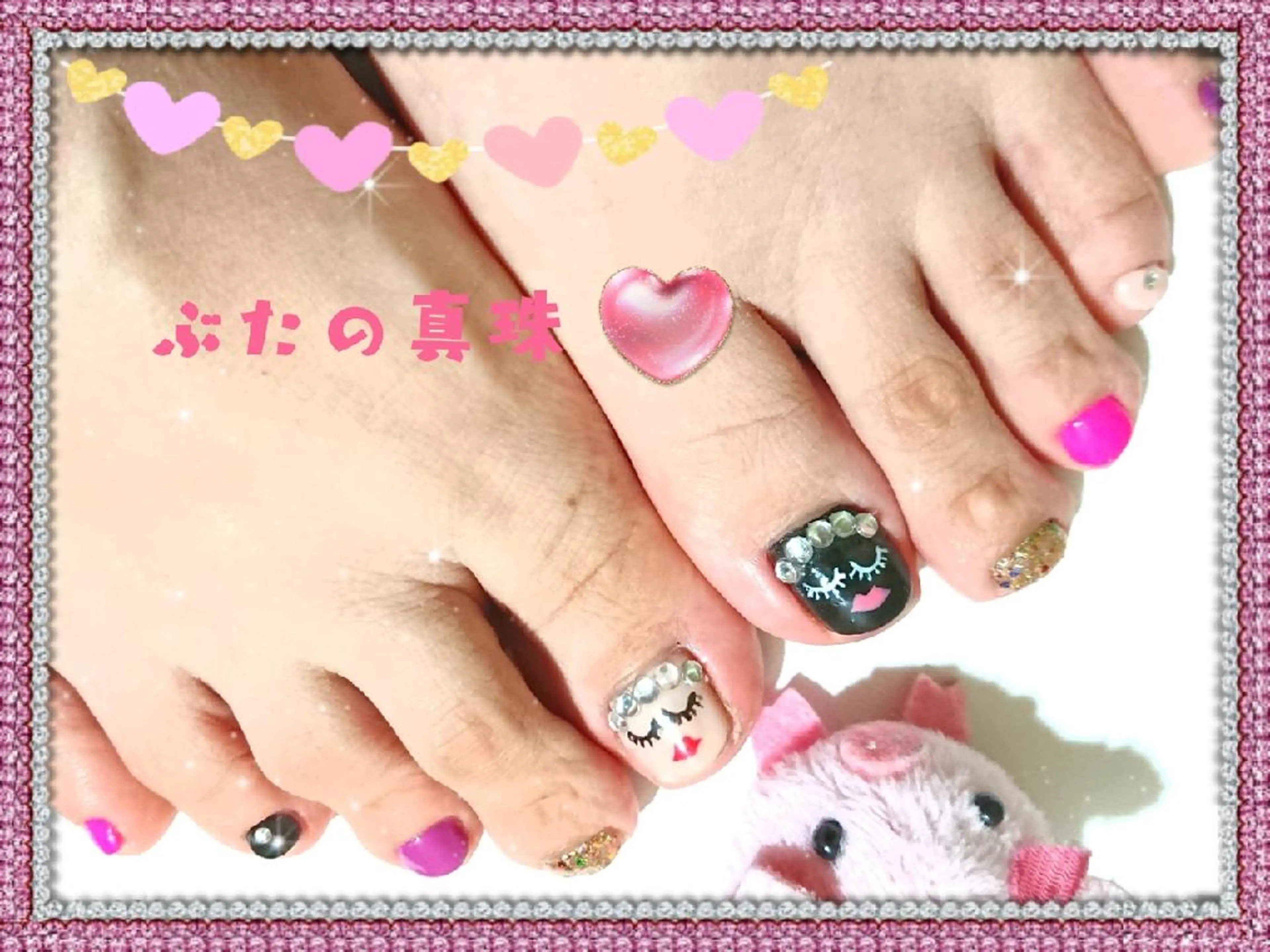 ネイル 林 珠里のネイルデザイン