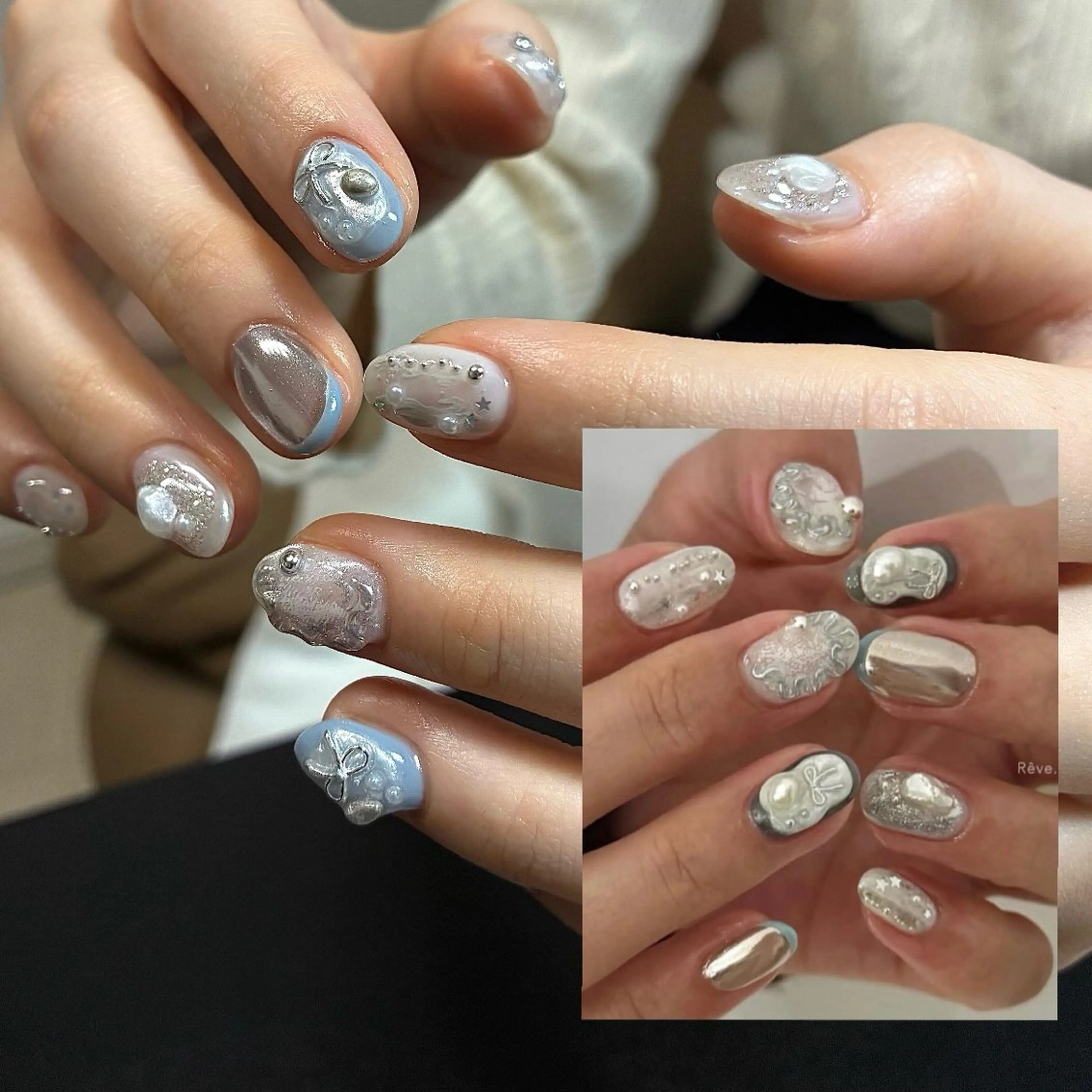 ネイル ハンドネイル nail salon Lipine 新守山のネイルデザイン