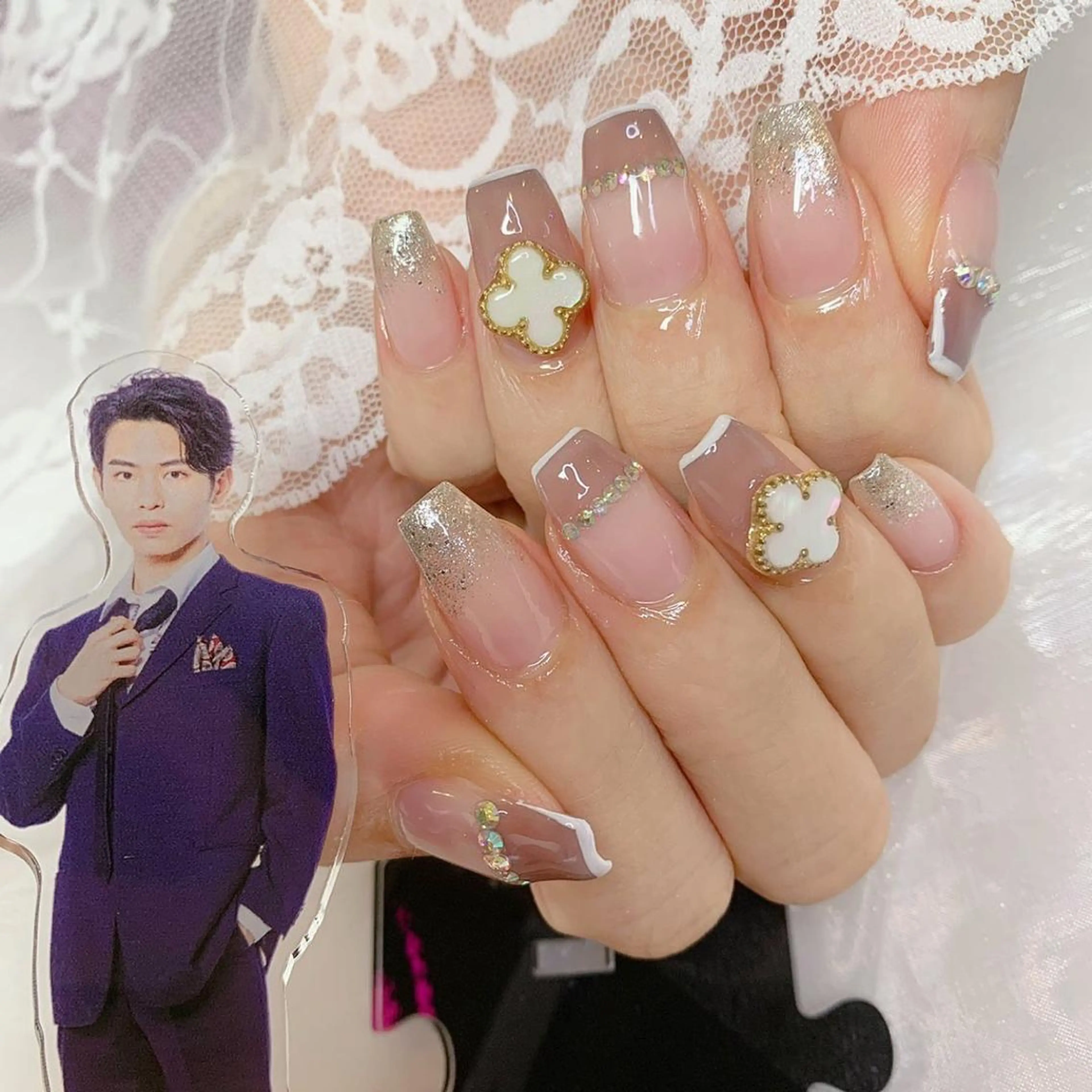 ネイル ハンドネイル La neige* yuki 🥯🍑のネイルデザイン