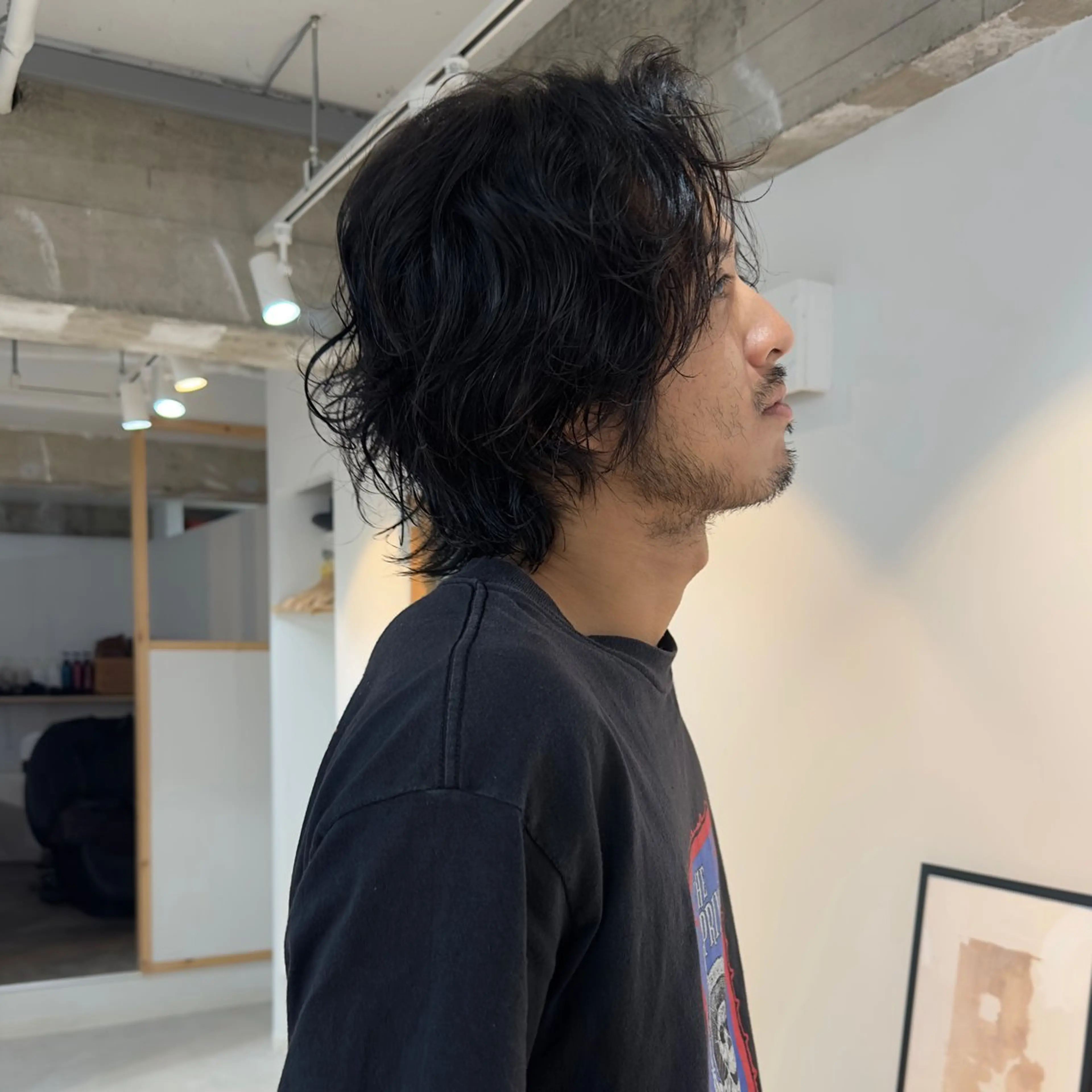 セミロング メンズ ROE 日吉のヘアスタイル