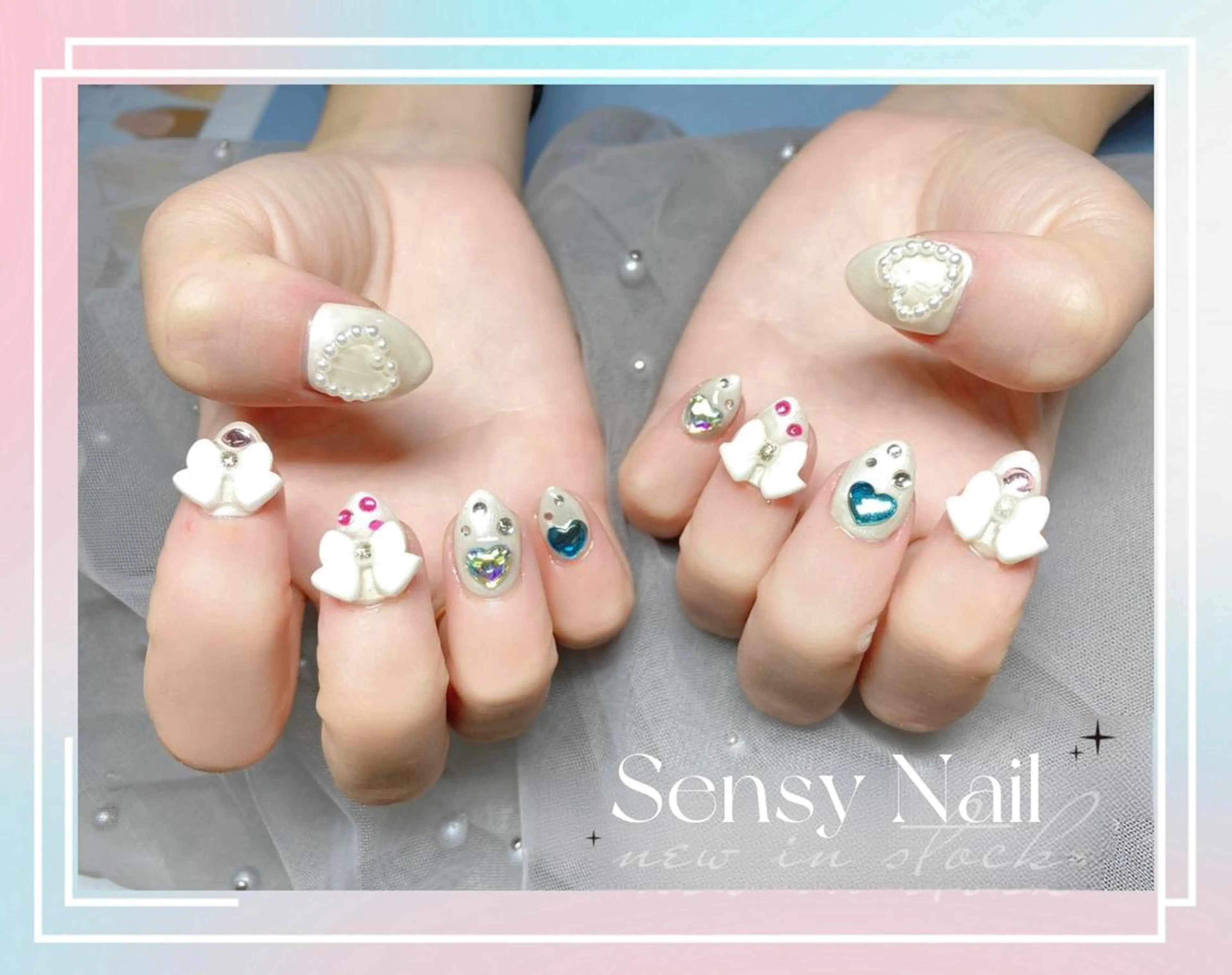 ネイル ジェルネイル ソフトジェル ハンドネイル ハンドケア Sensy ネイル専門店のネイルデザイン