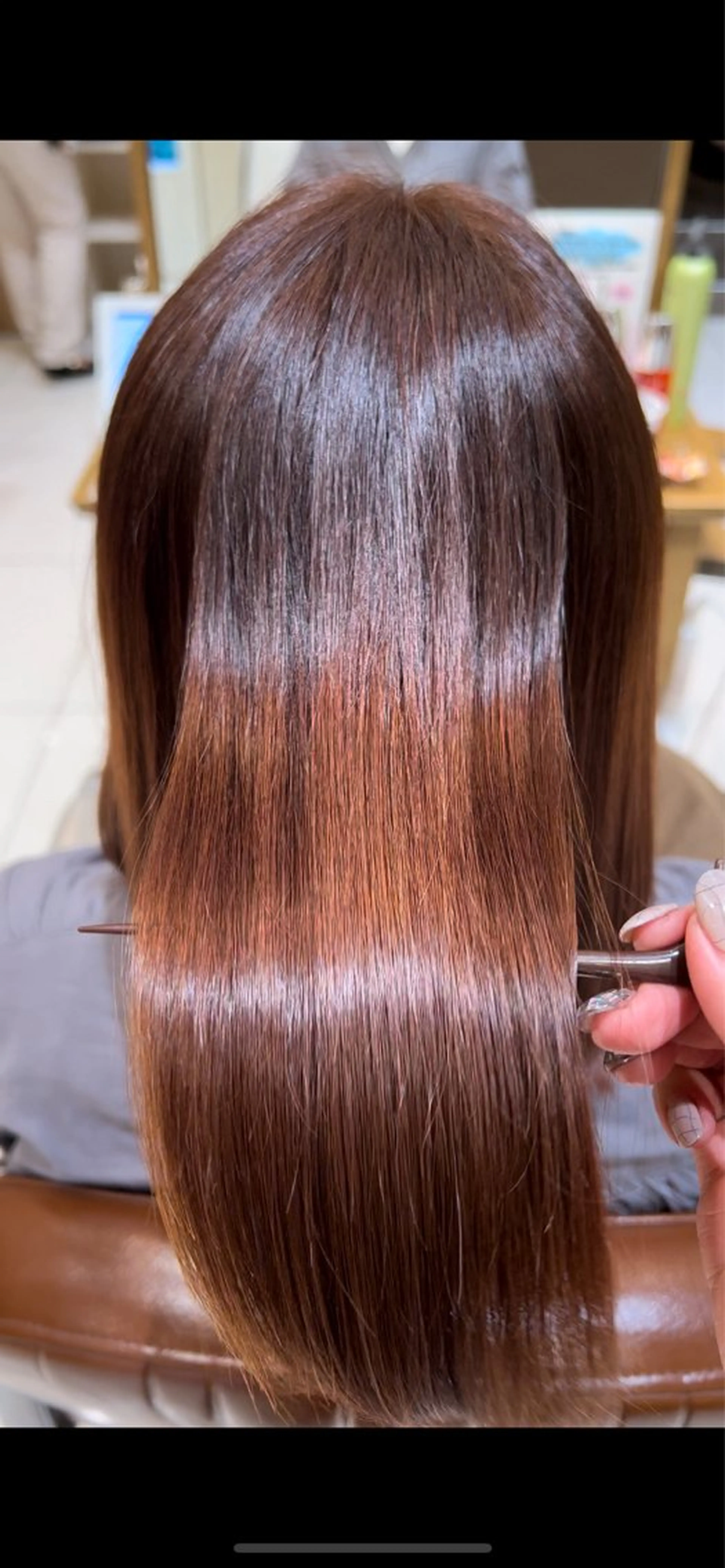 ミディアム トリートメント 🌞レイヤー×カラー 前川那津美🌞のヘアスタイル