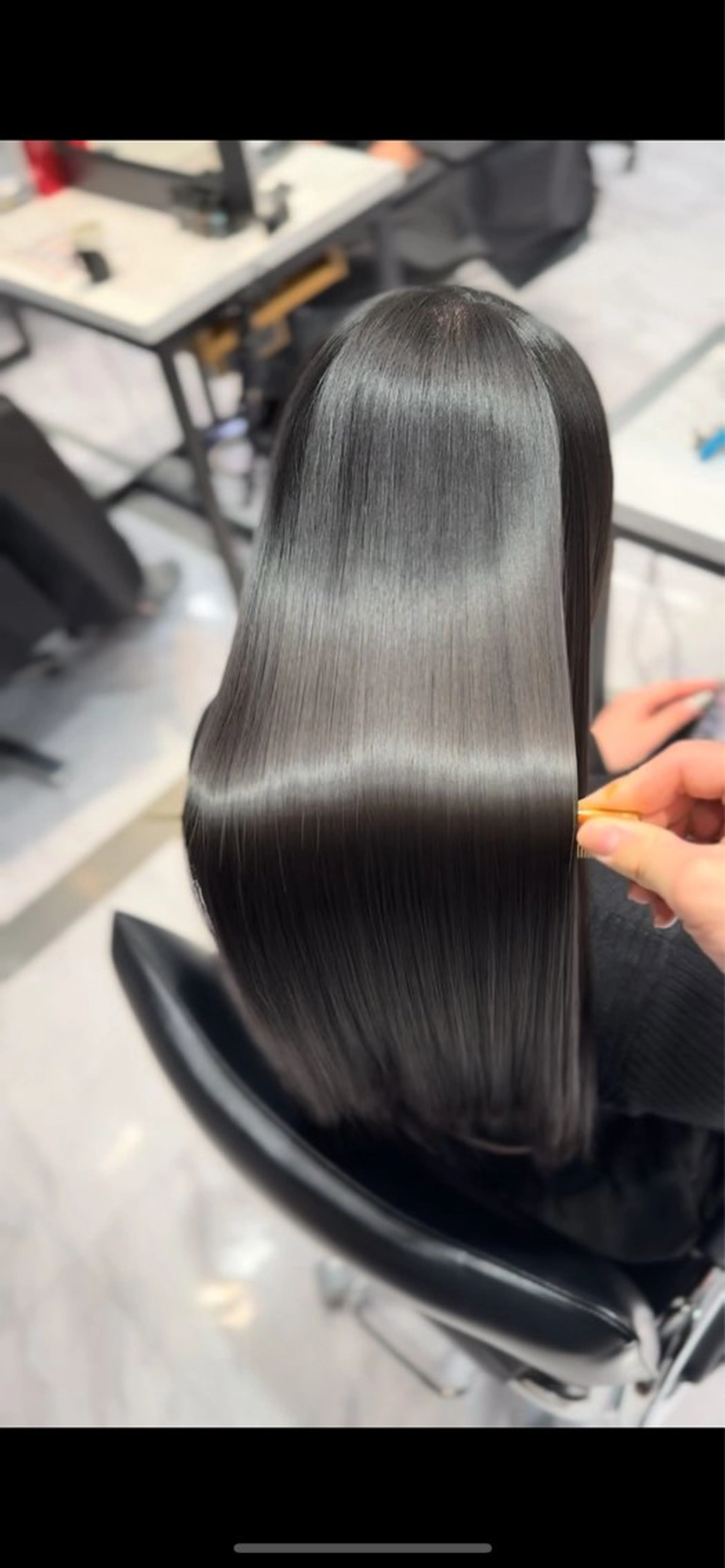 ロング 武内 風馬のヘアスタイル