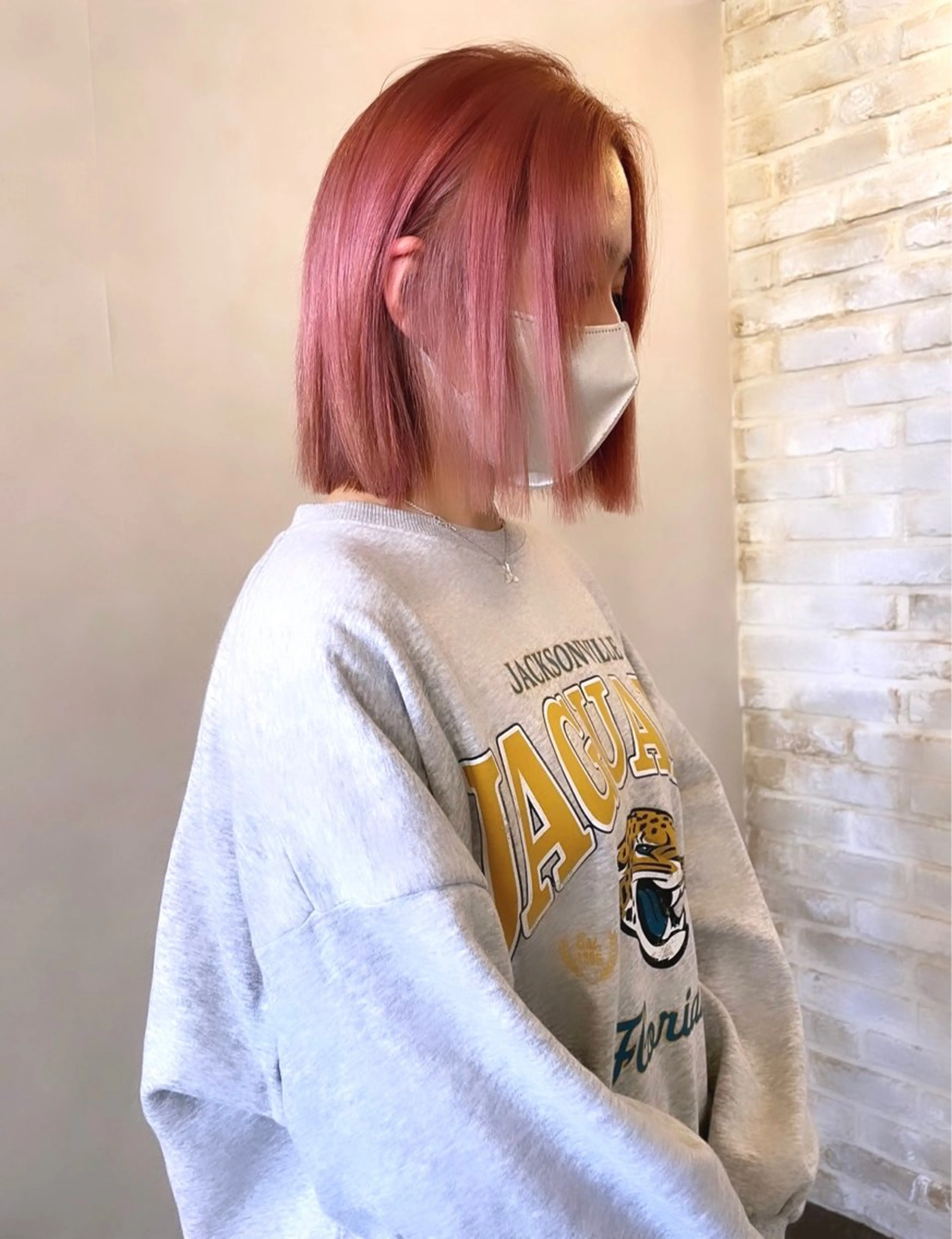 ショート カラー 縮毛矯正 カット ヘアカラー Peg.hair所属・柔らかhair🤍 Rinaのヘアスタイル