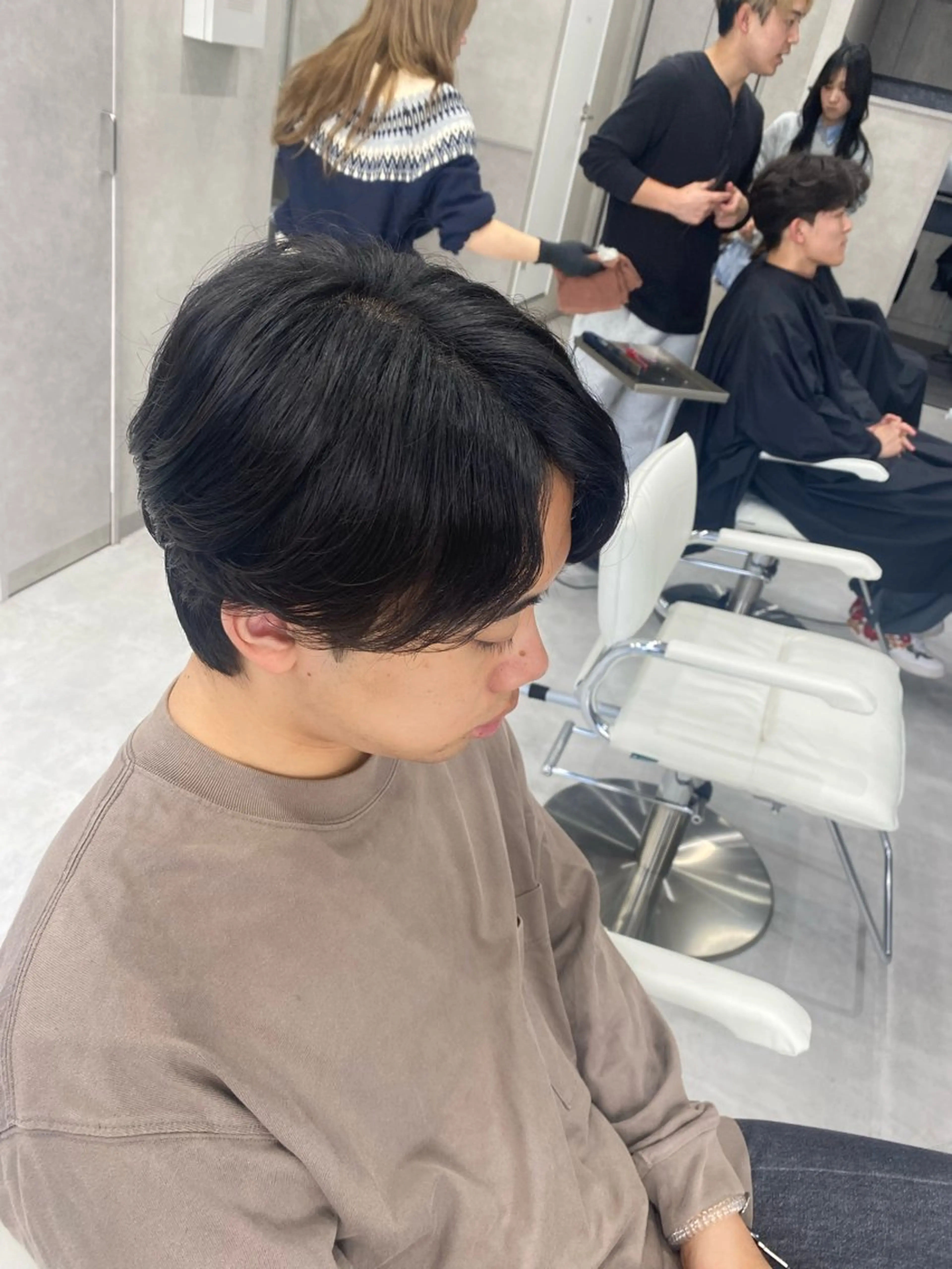 ショート カット パーマ 髪質改善/美髪矯正 🫧山本勇輝🫧のヘアスタイル