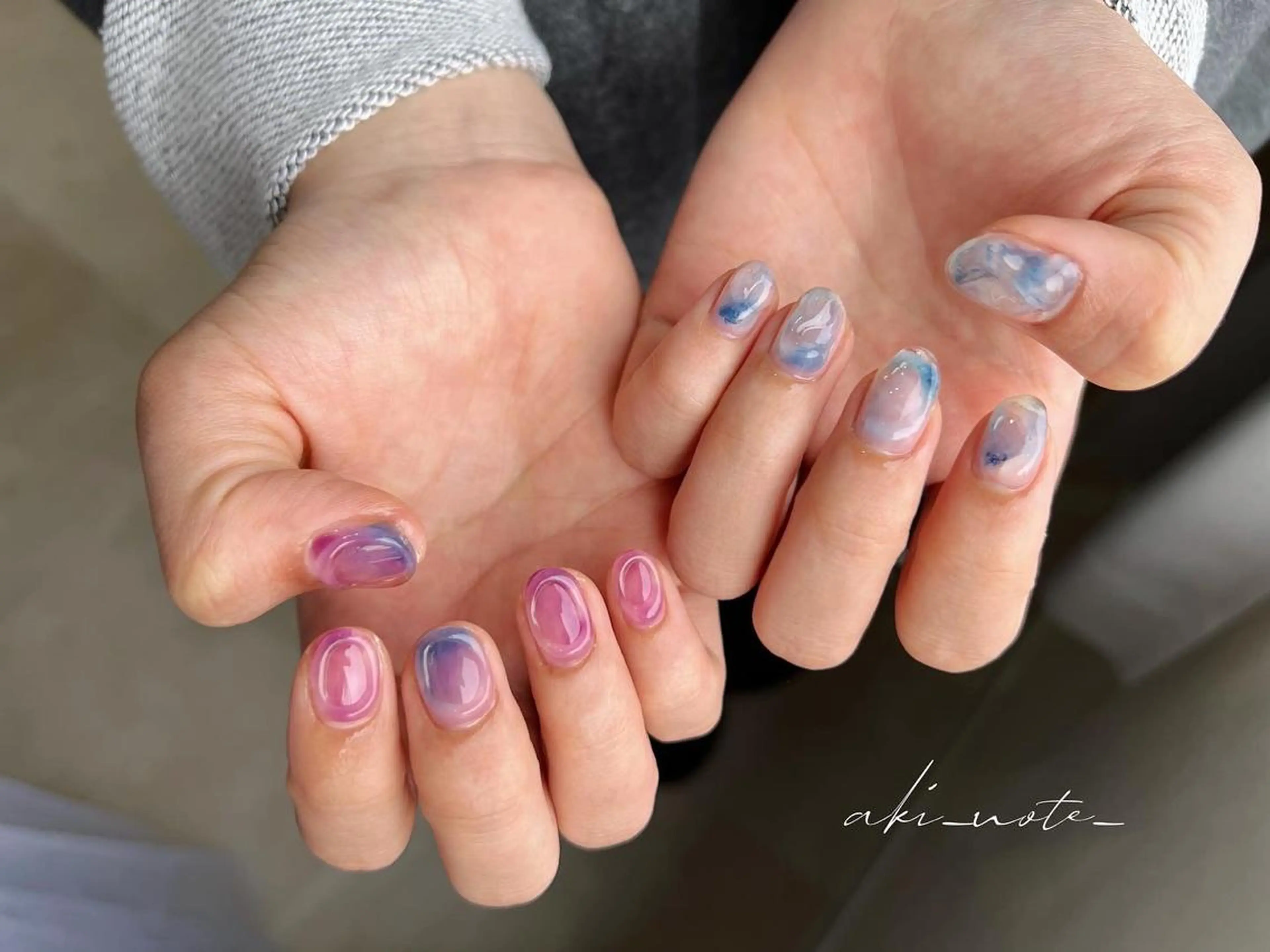 ネイル ハンドネイル フットネイル GRANDE大須 栄/店長 aki🌙のネイルデザイン