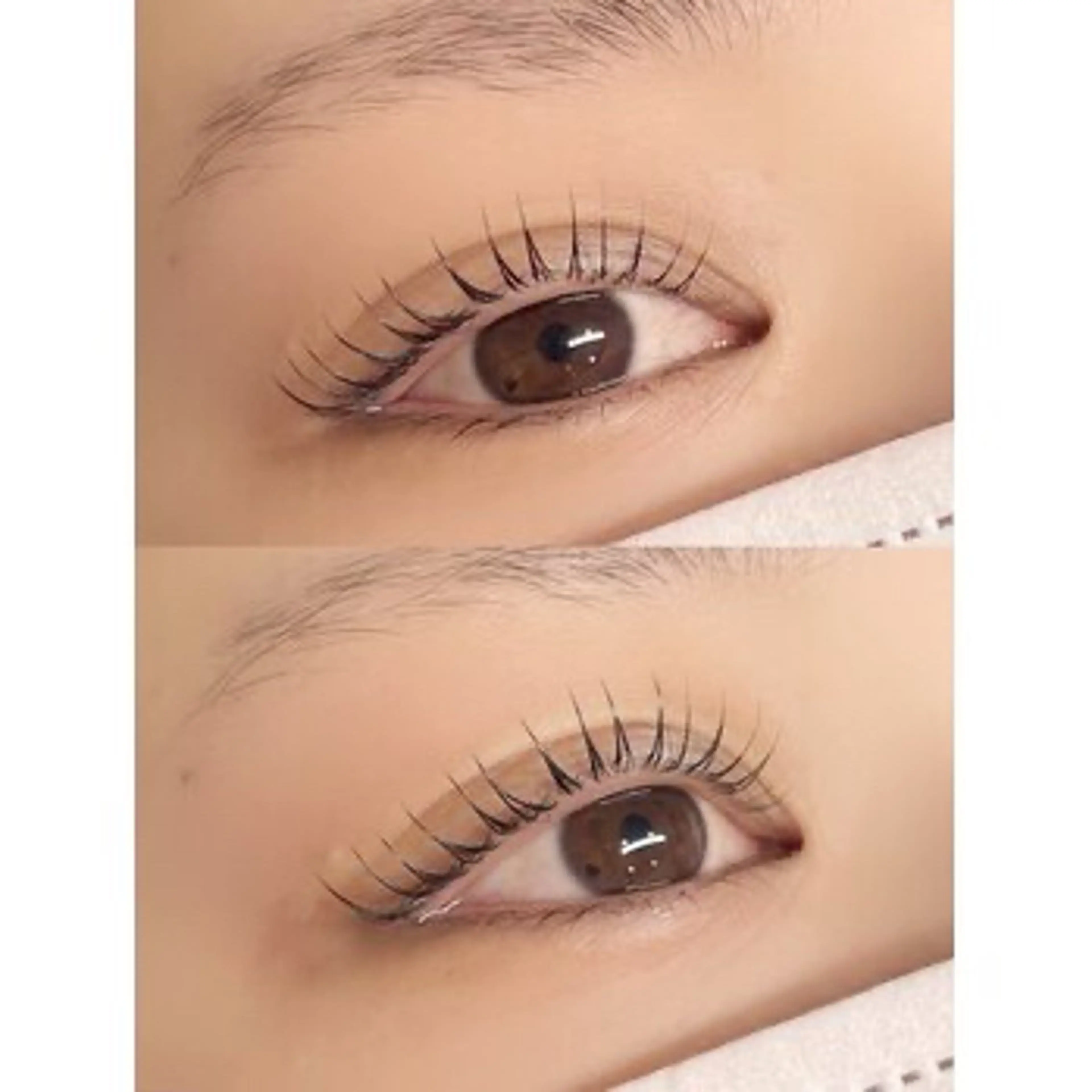 マツエク・マツパ ナチュラル 一重×まつ毛パーマ マツパ a/n 【アン】のマツエク・マツパデザイン