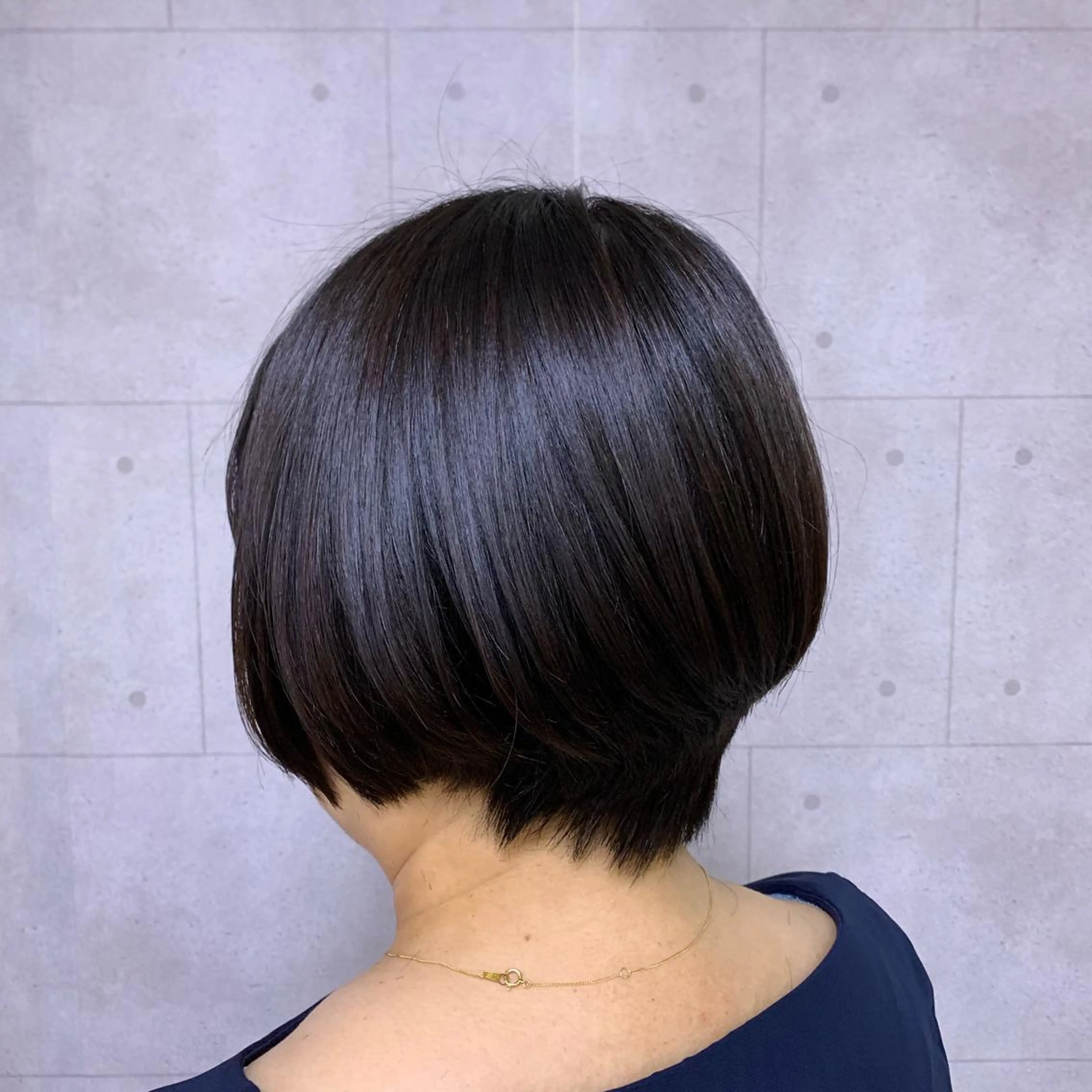 ショート 前下がりボブ ボブ RAY Field 檜皮夢子のヘアスタイル