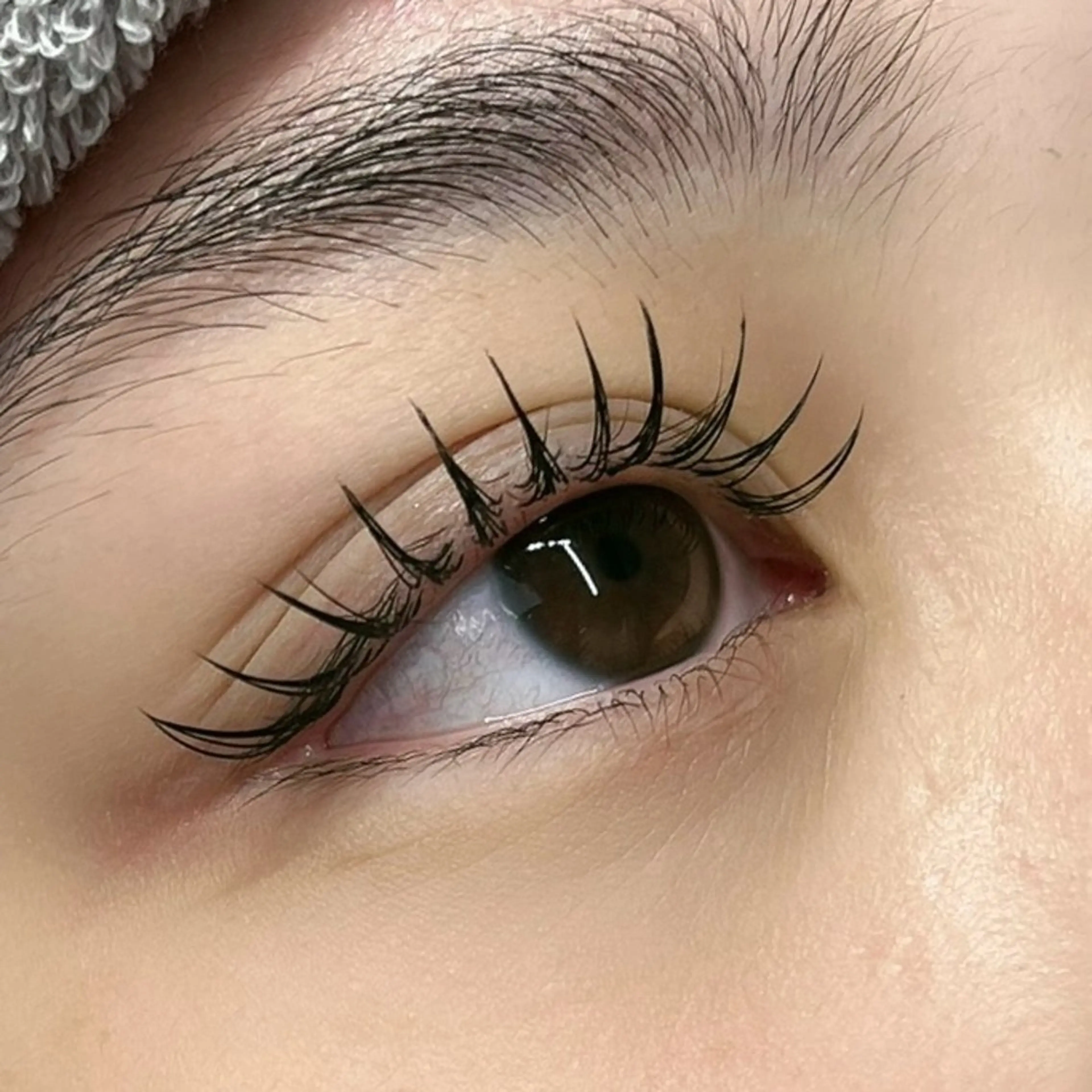 マツエク・マツパ 束感まつ毛 フラットラッシュ huluhulu Yabumotoのマツエク・マツパデザイン