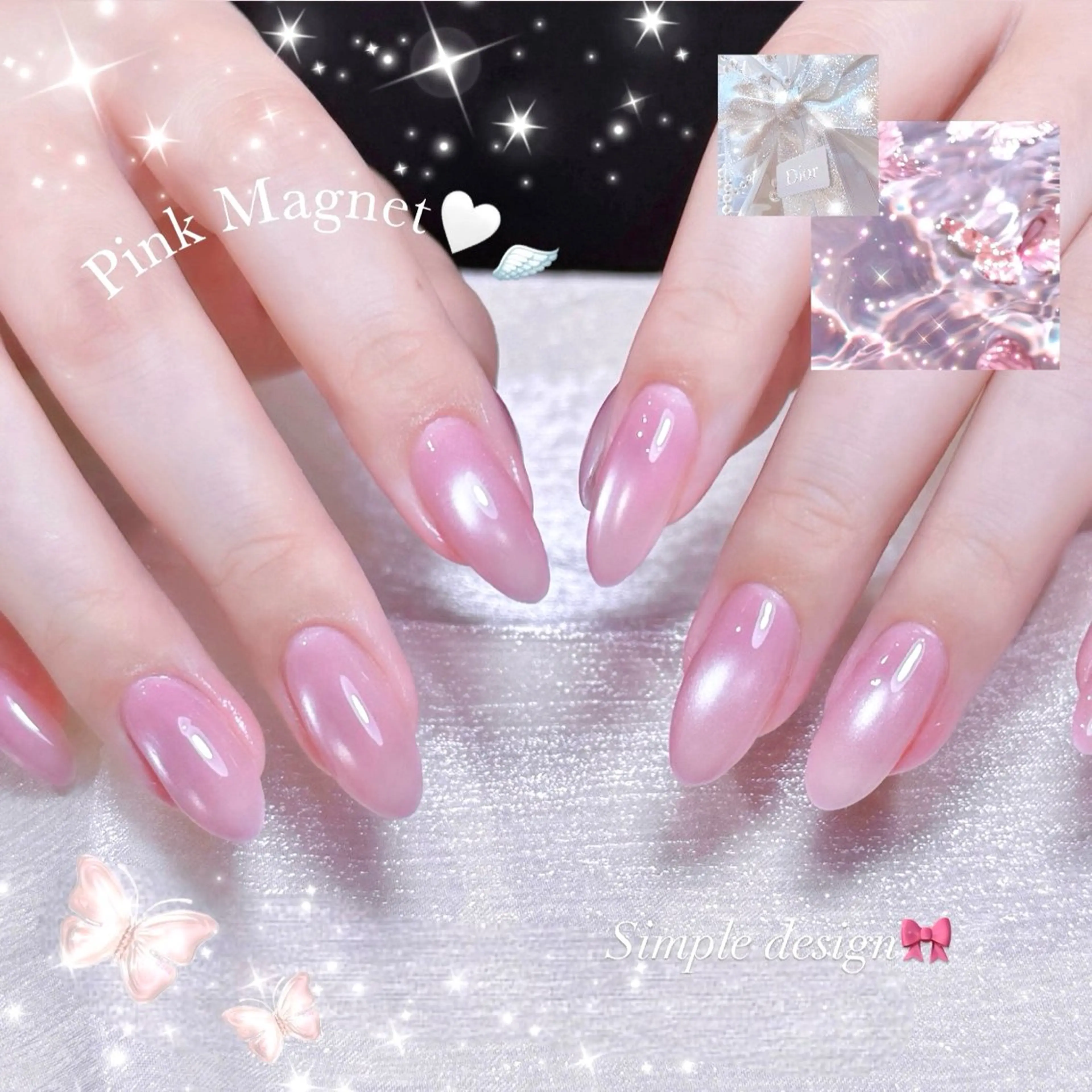 【チップ長さだし】マグネットワンカラーの写真