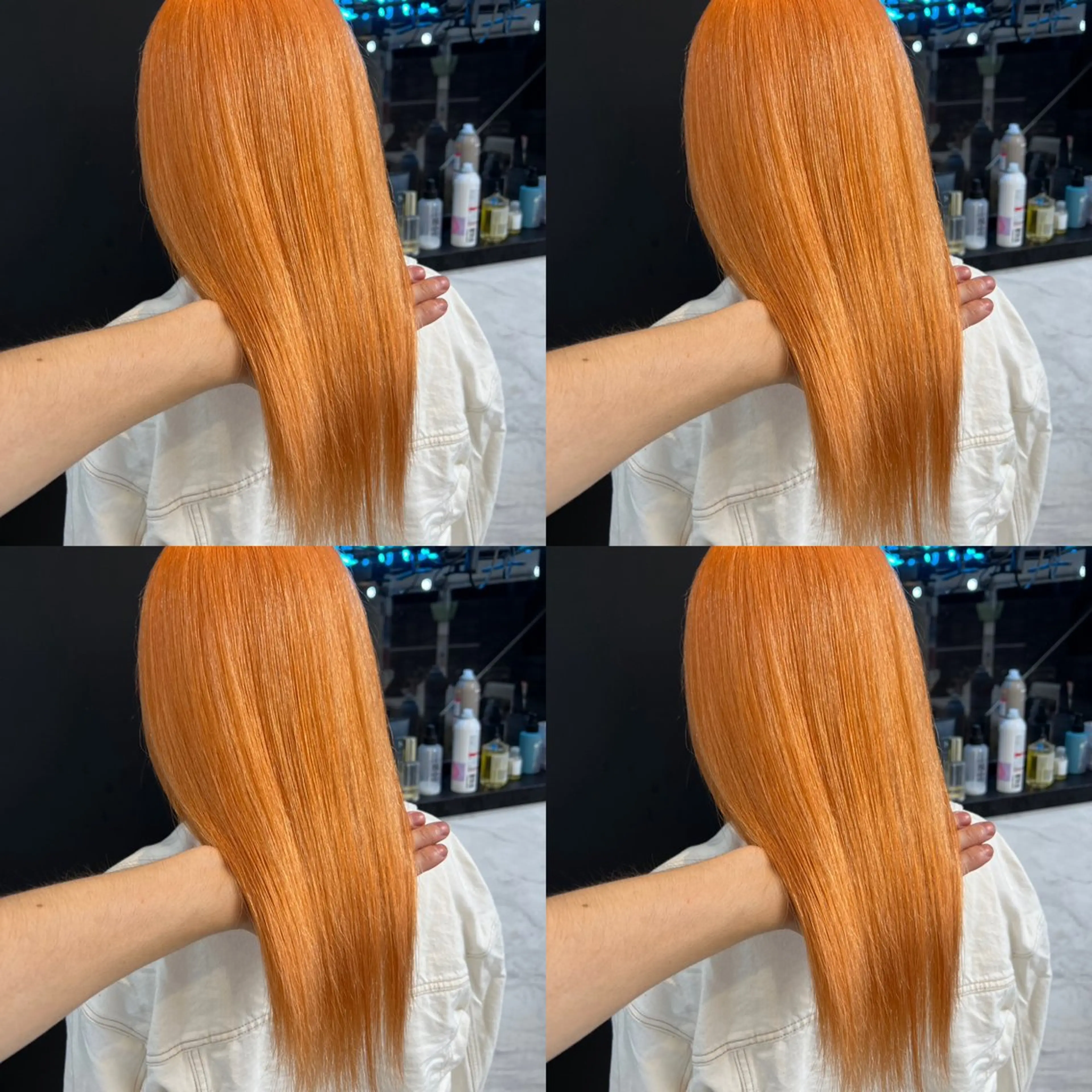 セミロング カラー ✨髪質改善✖︎韓国 レイヤー✨ナカムラのヘアスタイル