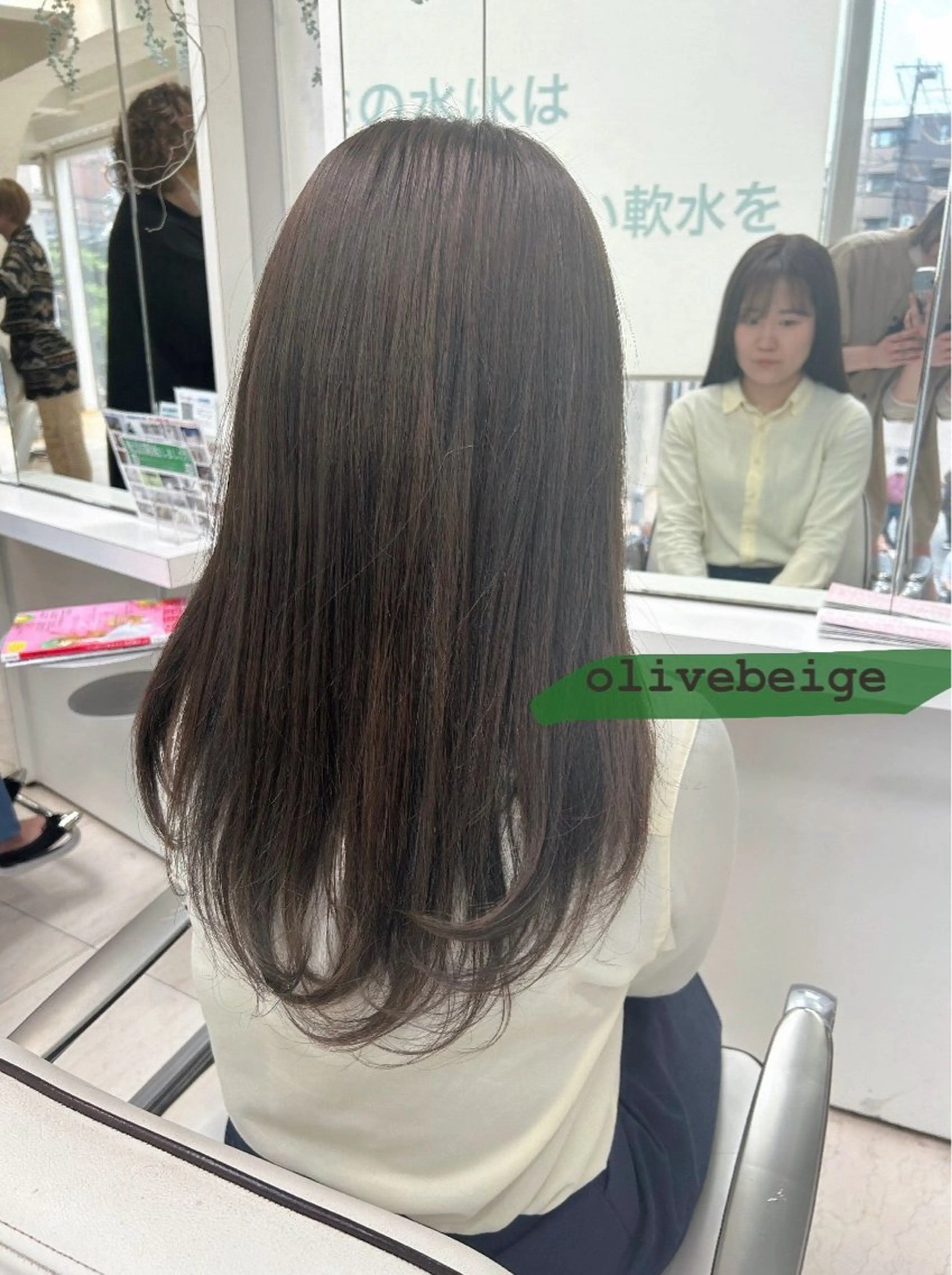 ロング カラー ありむらもえ/ 透明感カラーのヘアスタイル