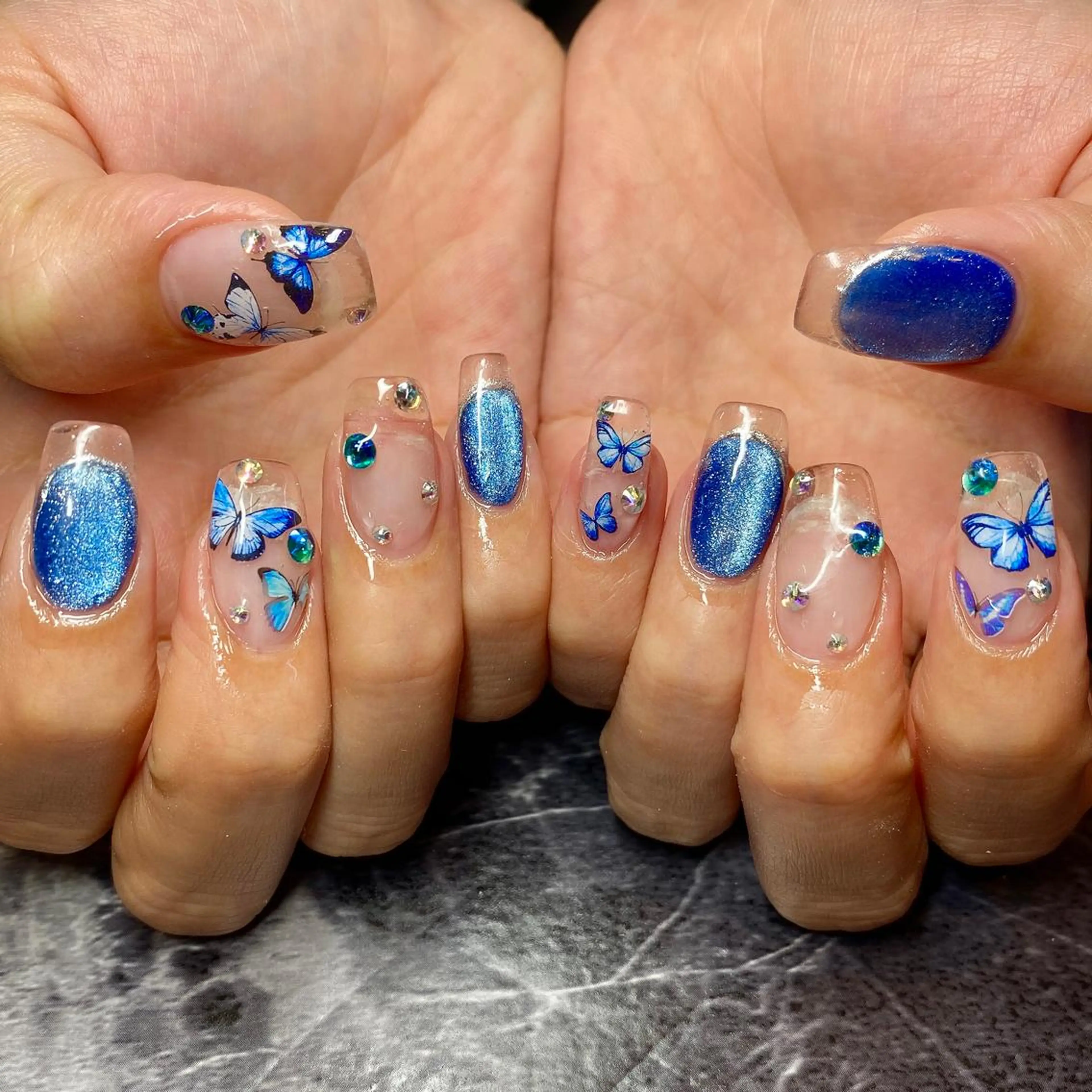 ネイル ジェルネイル スカルプネイル しば まなみのネイルデザイン