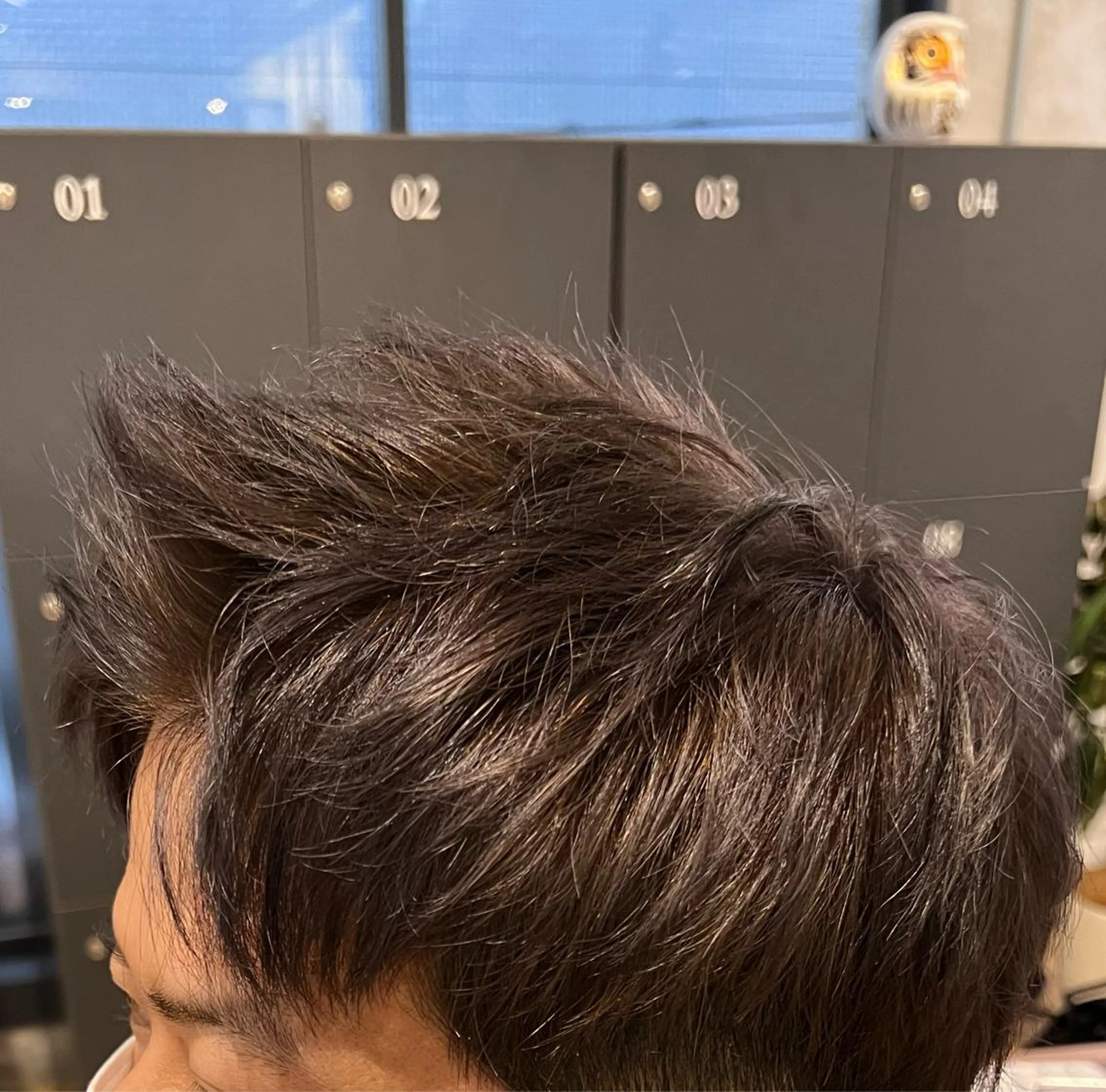 ショート カラー ヘアカラー メンズパーマ /SUNAOのヘアスタイル