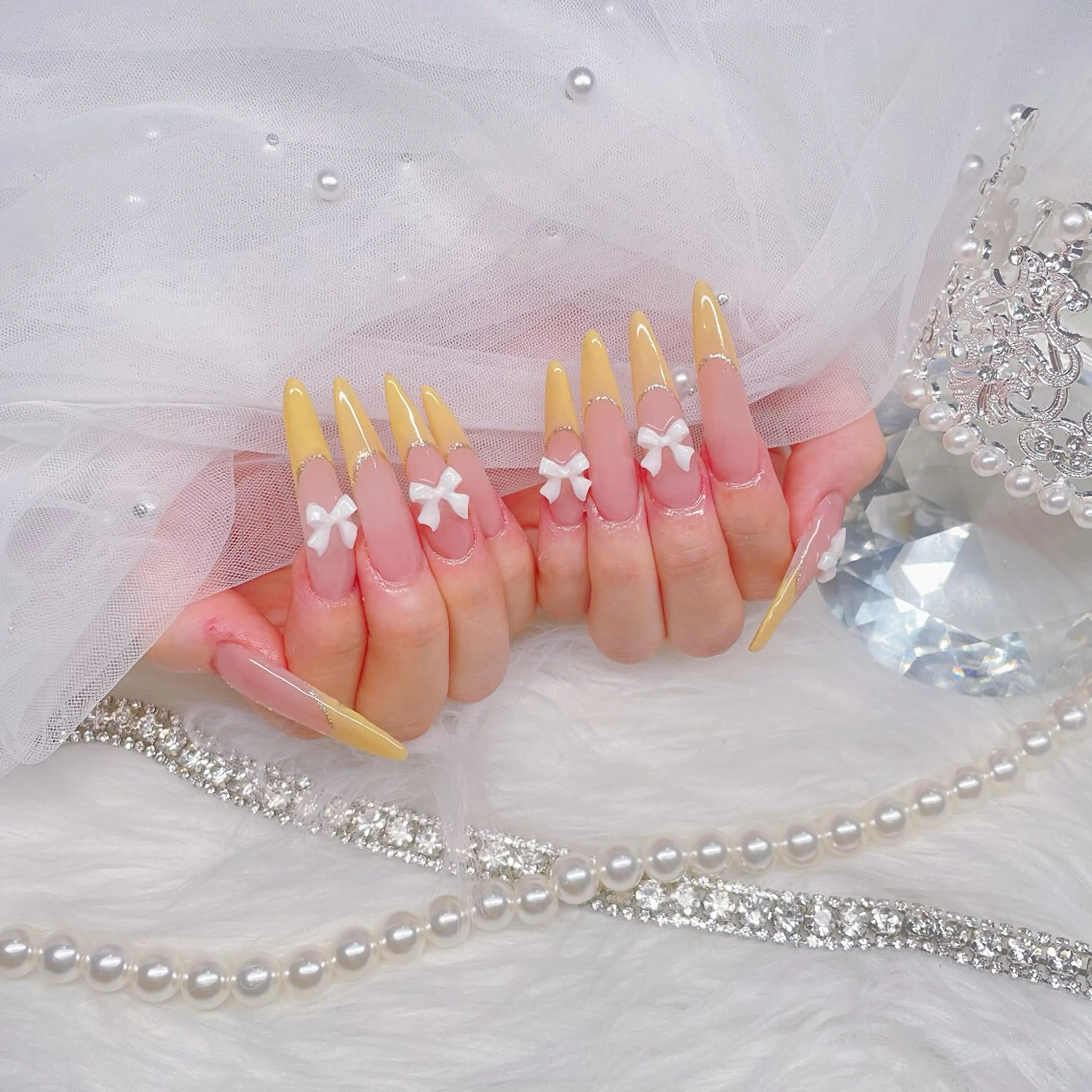 フレンチ10本ベーススキンカラー込みの写真