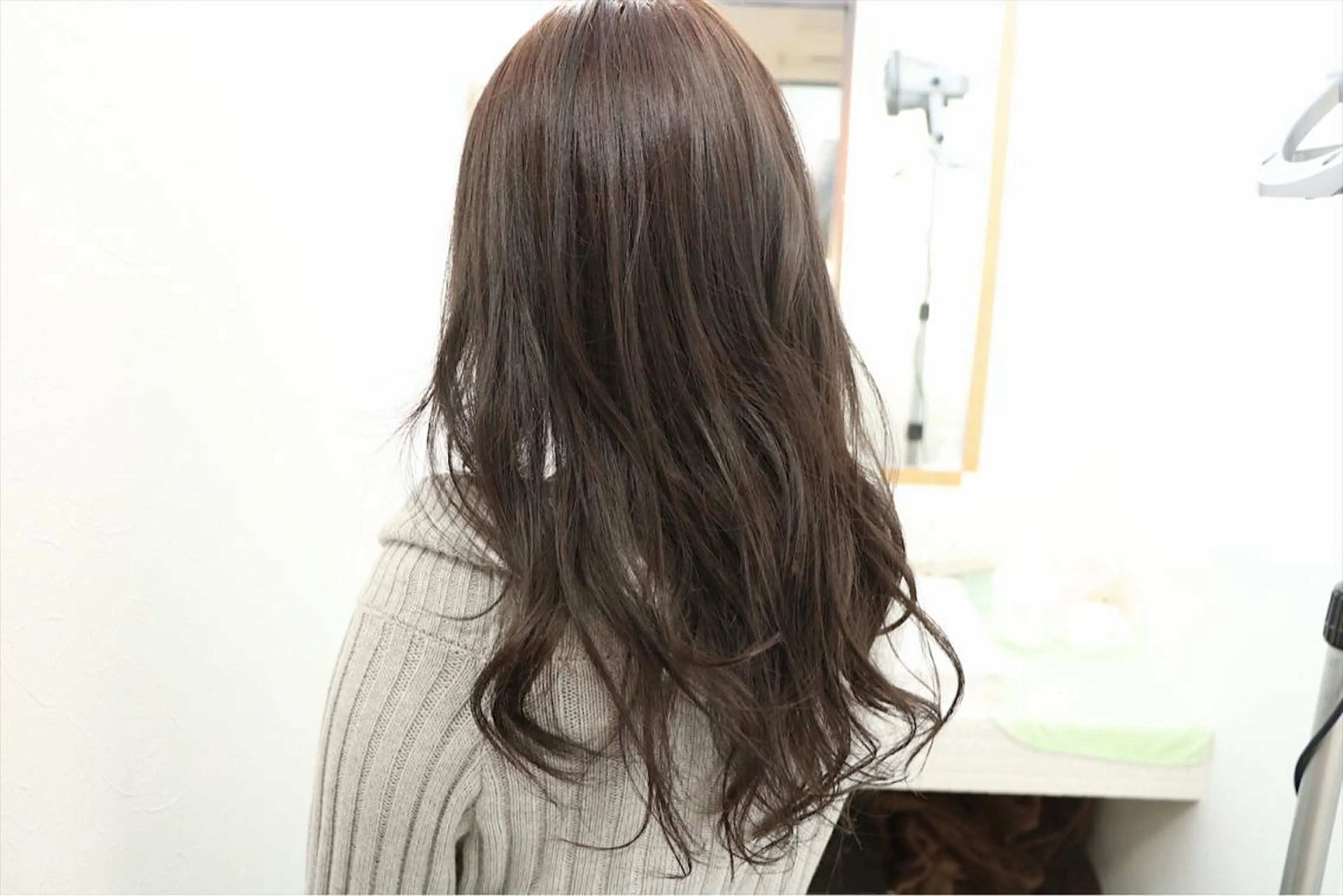 ロング カラー ブルーカラー ブルージュ soins de   MaLily所属・soins de MaLilyのヘアスタイル