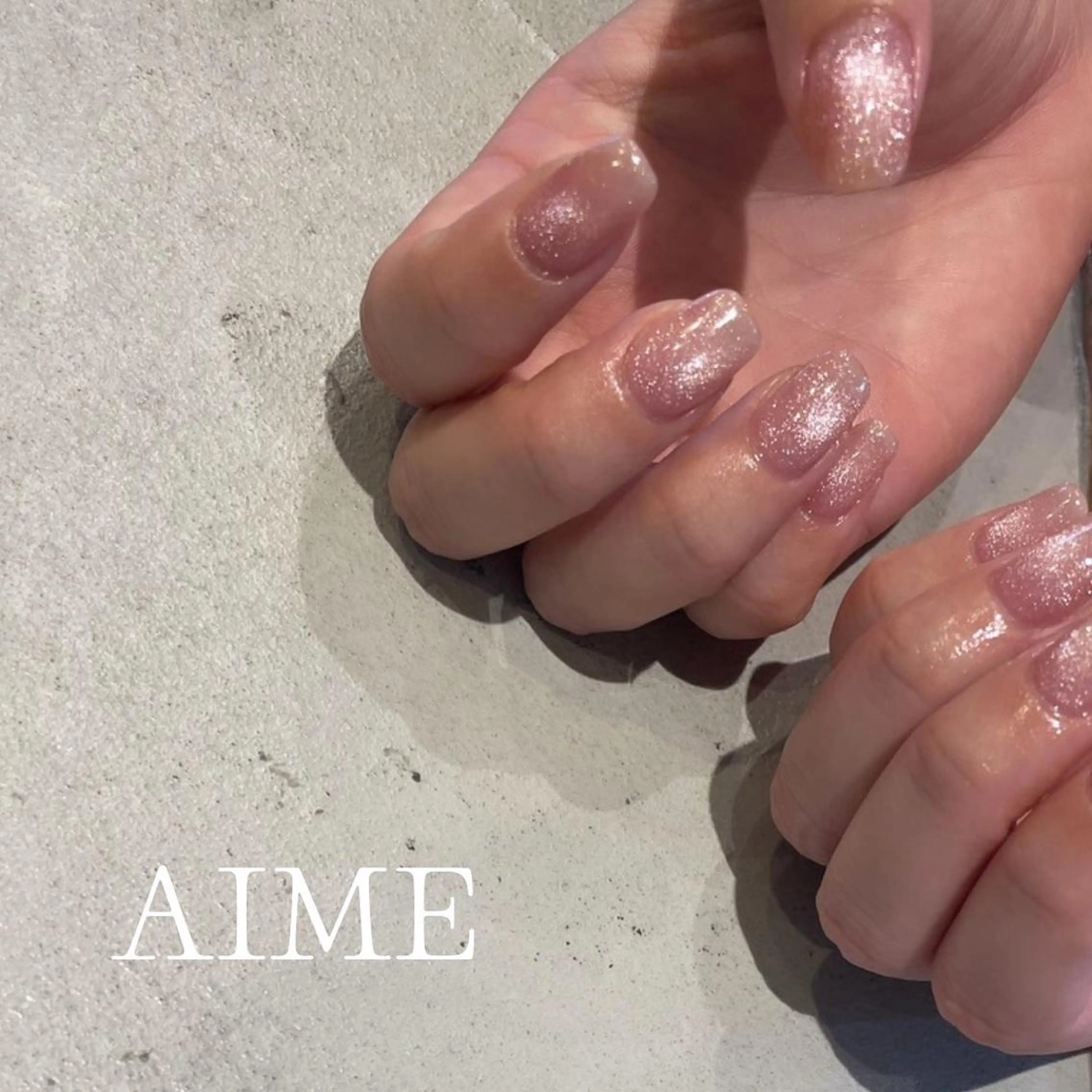 ネイル アートネイル ハンドネイル AIME （momo）のネイルデザイン