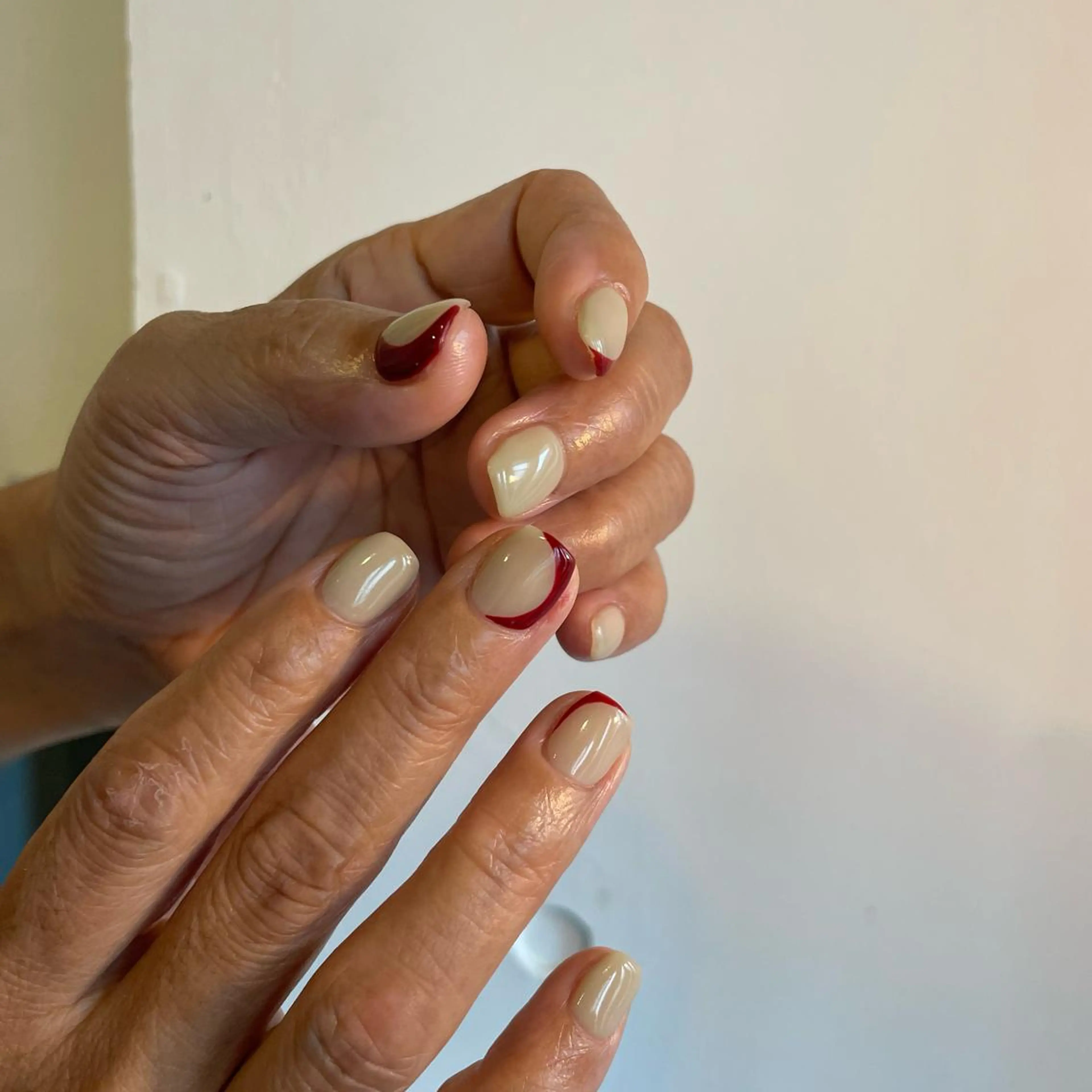 ネイル シンプルネイル twoo______ miyuのネイルデザイン