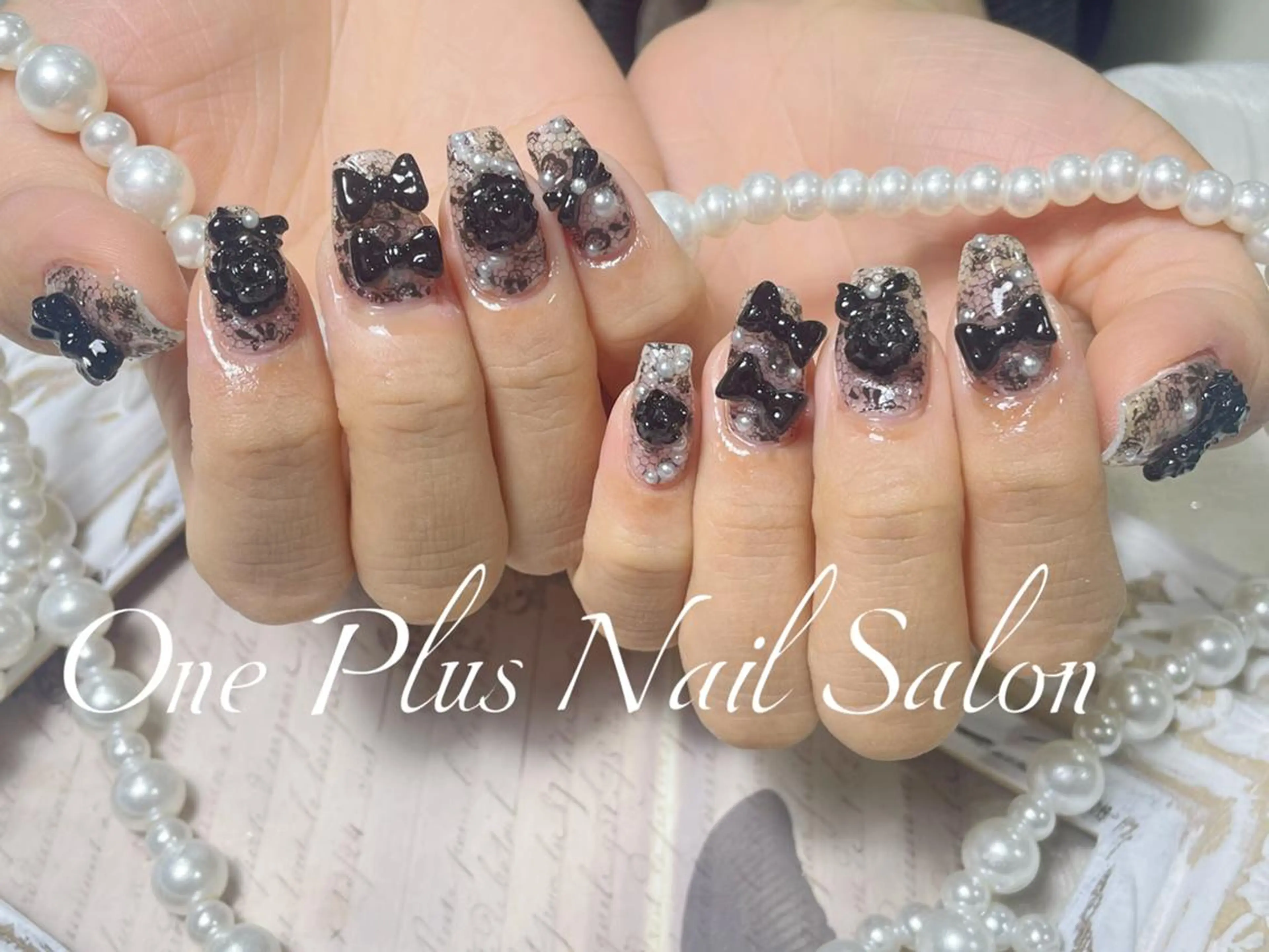 ネイル 冬ネイル One Plus Nail Salonのネイルデザイン