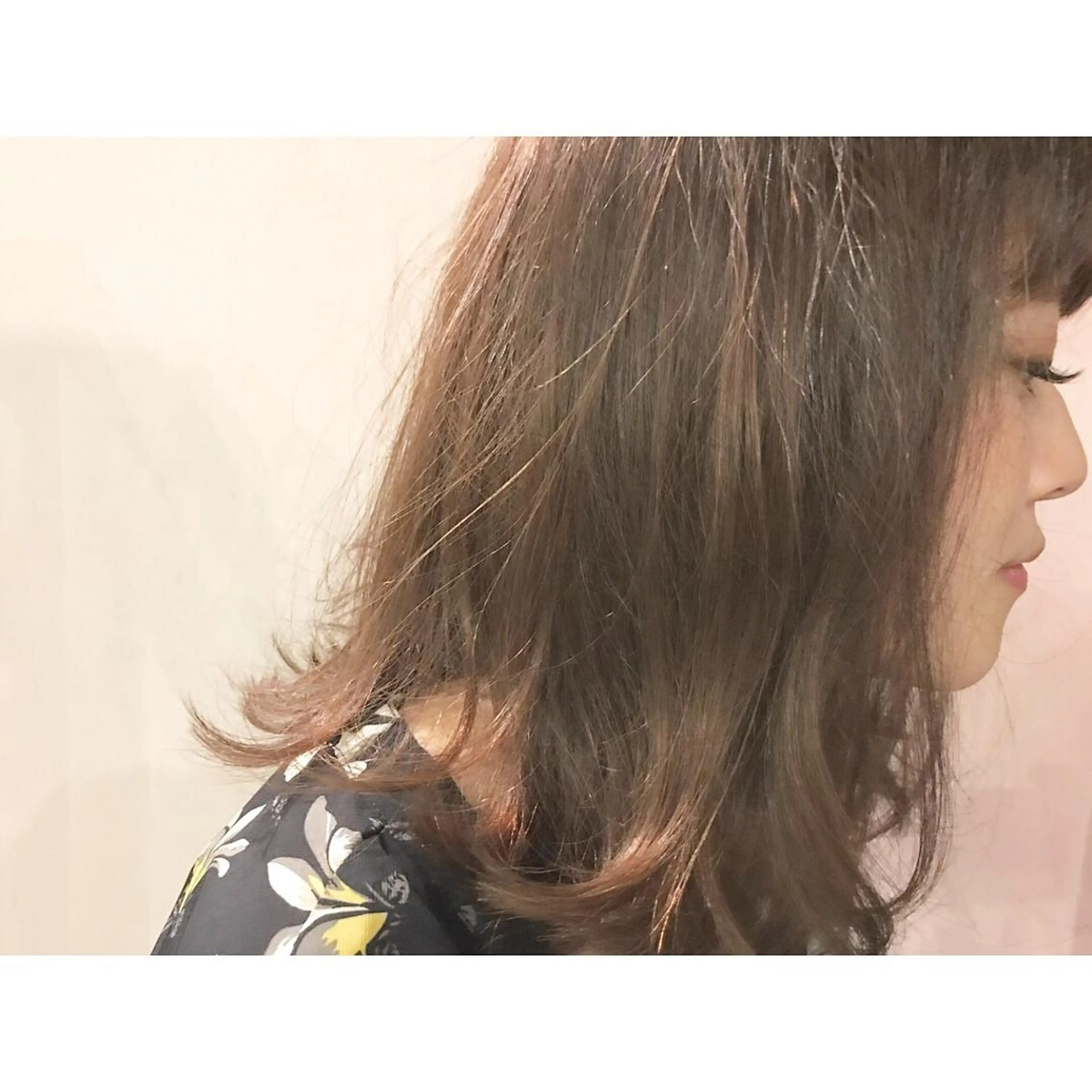 ミディアム カラー MILK omotesando所属・大木 祥吾のヘアスタイル