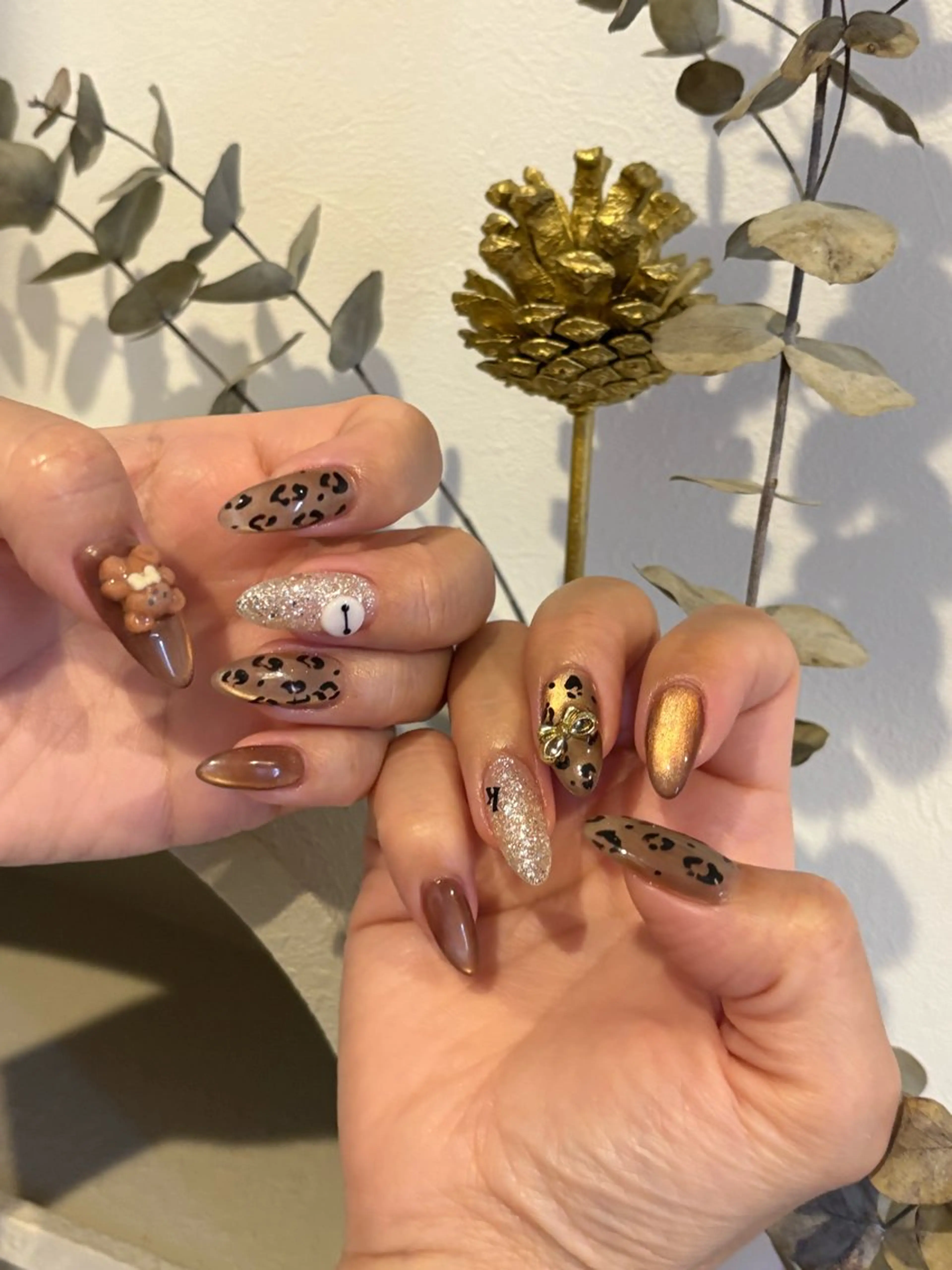 ネイル アニマル柄 ハンドネイル nail ayacaのネイルデザイン
