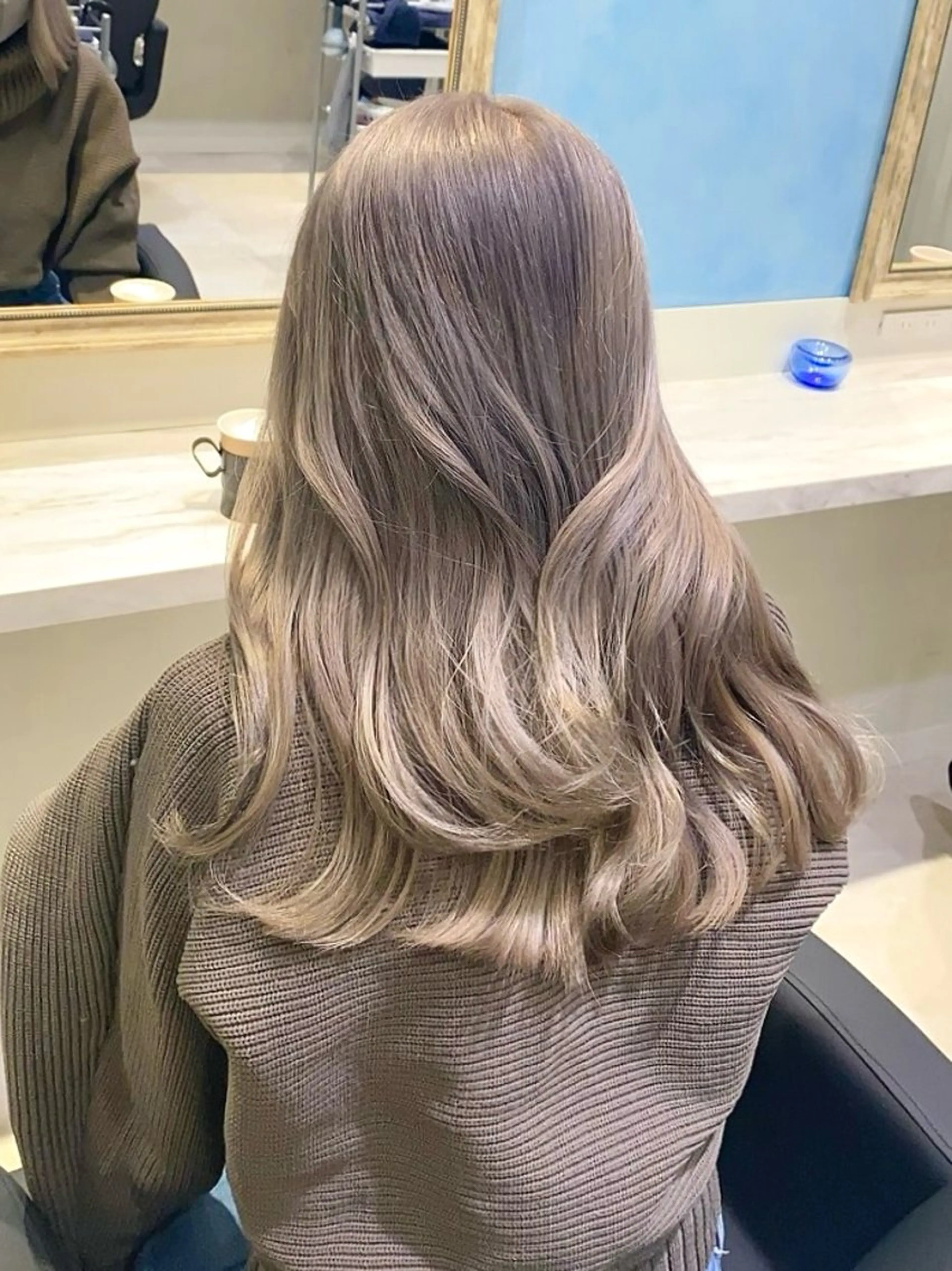 ロング カラー 透明感カラー/ kazusaのヘアスタイル