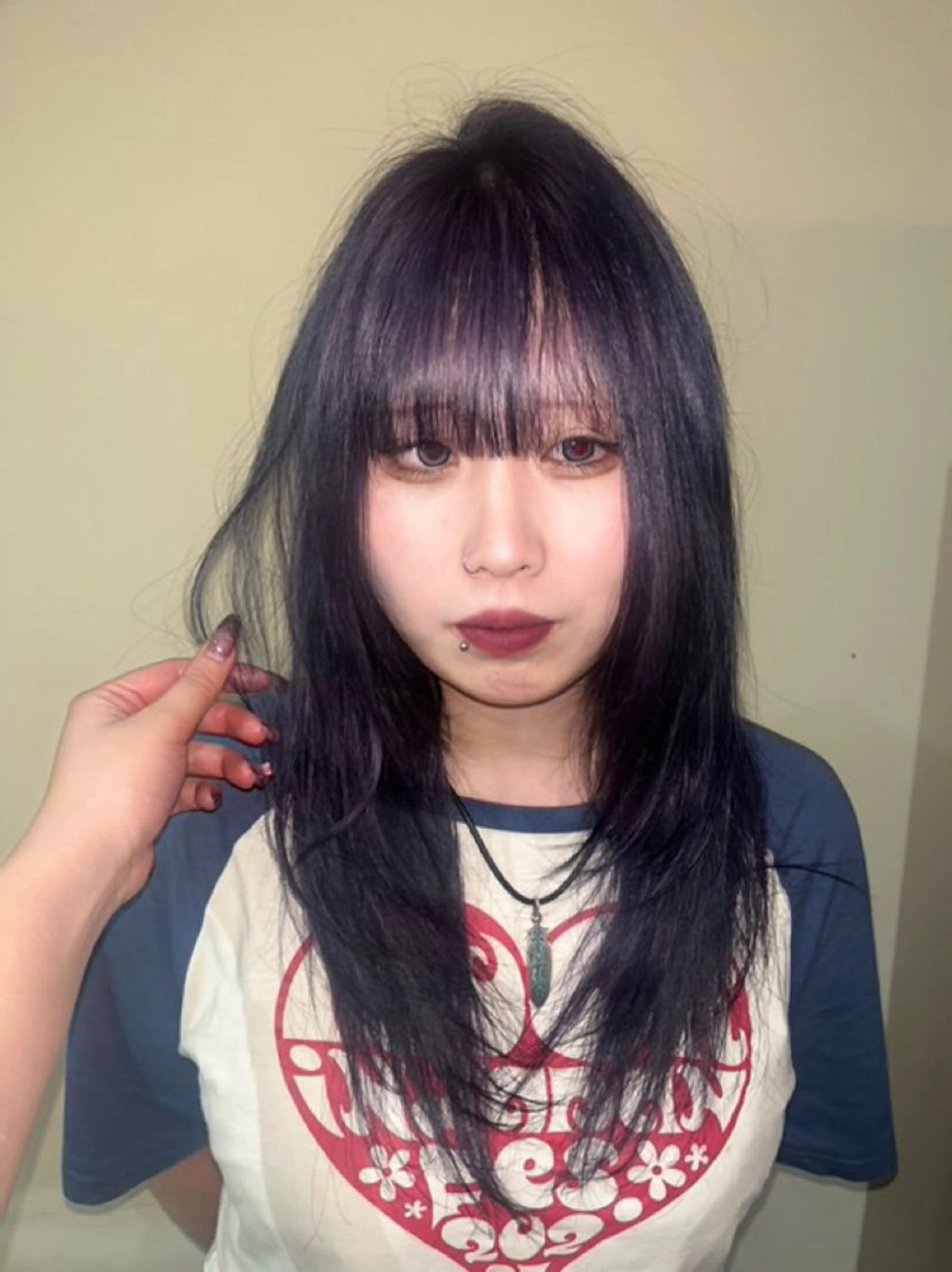 カラー カット ヘアカラー なじませエクステ🍒 Haruka💝のヘアスタイル