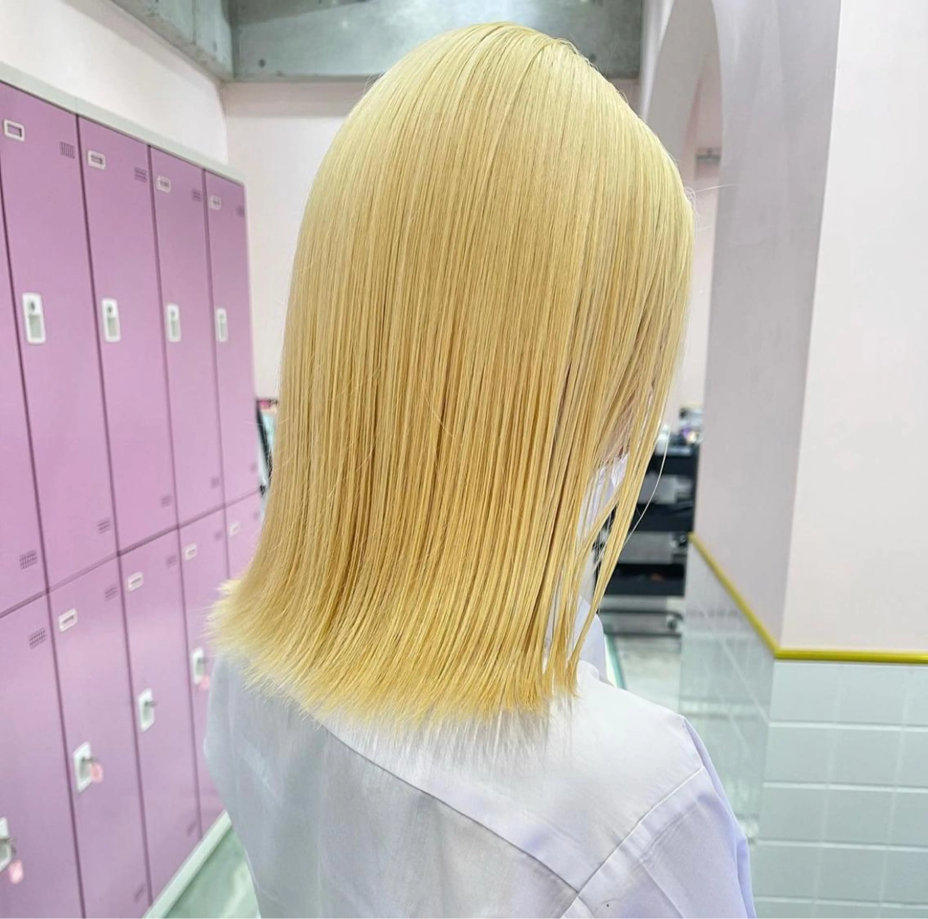 ミディアム カット ヘアカラー トリートメント 🌈game🌈 下北沢店のヘアスタイル