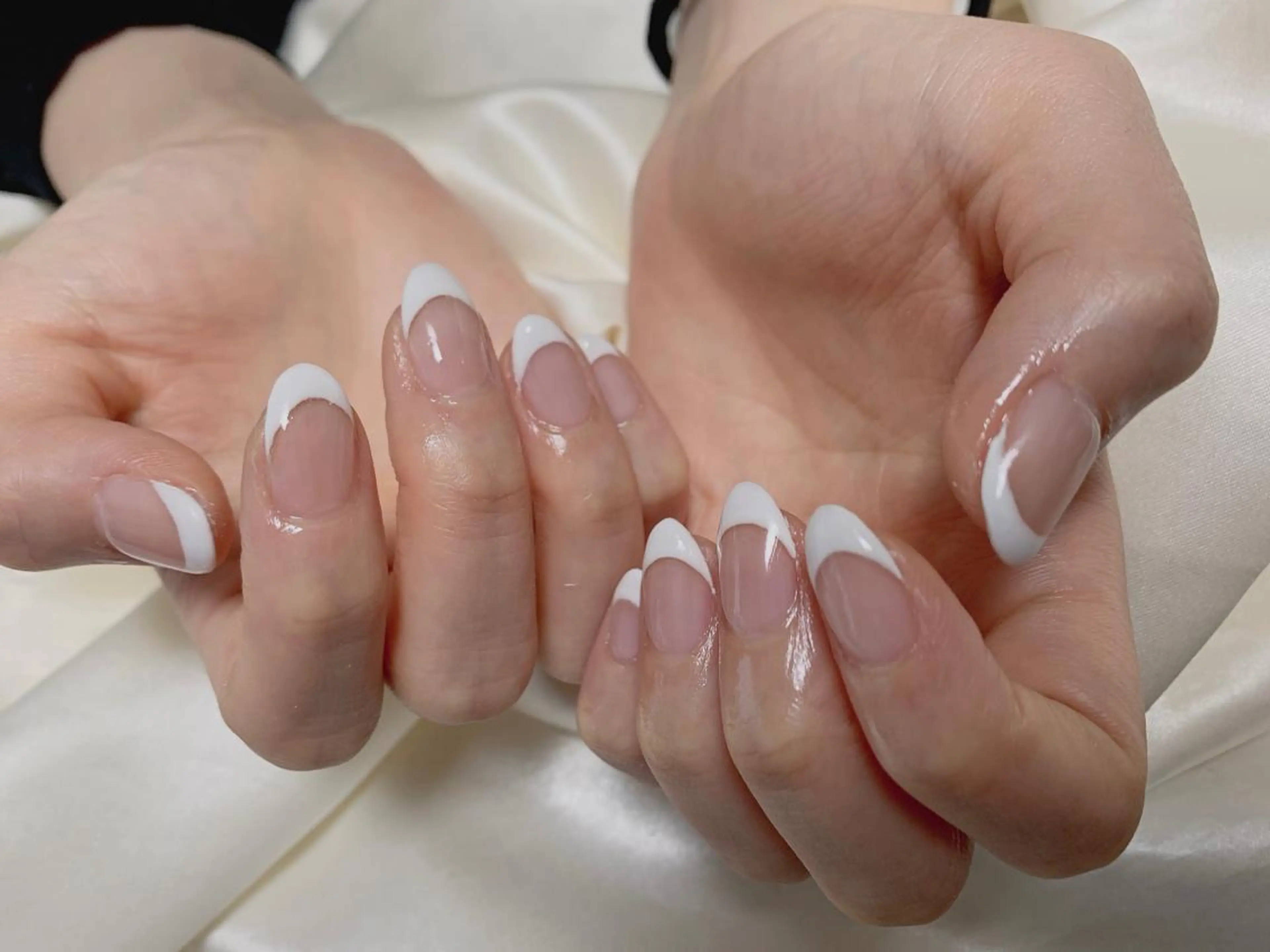 ネイル フレンチネイル kikinail 溝の口のネイルデザイン