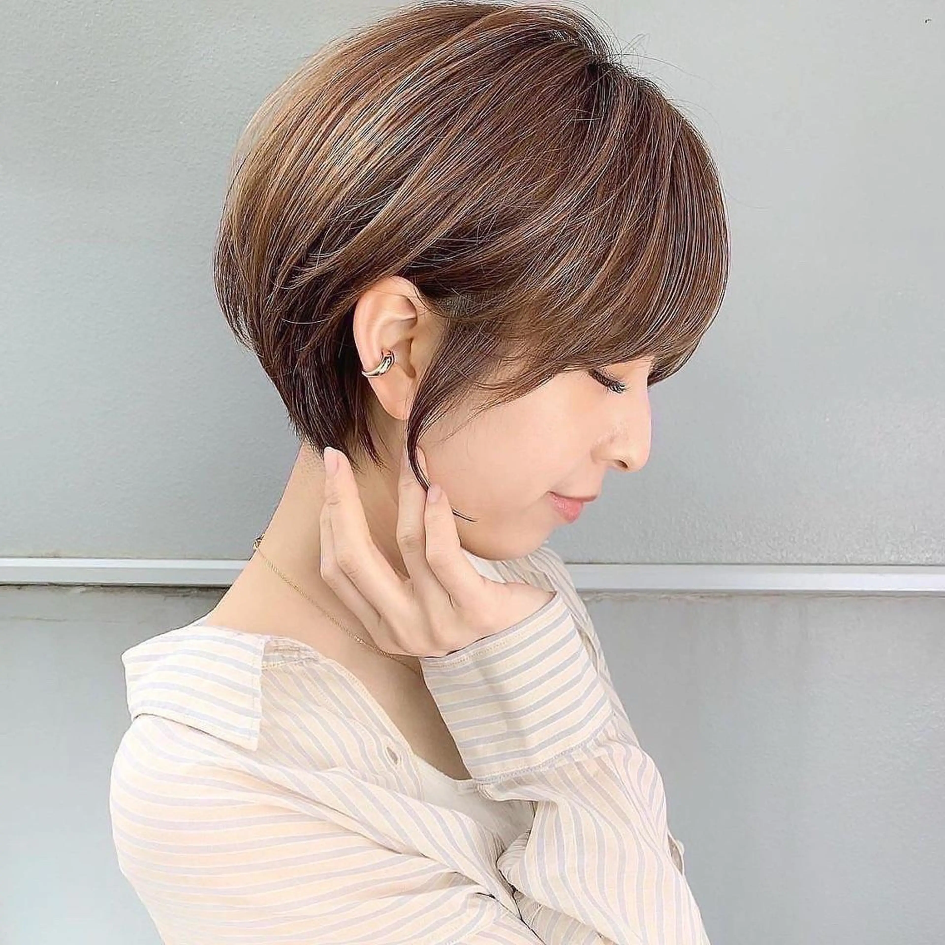 ショート カラー 立川✨ブリーチ/ ケアブリーチ特化✨のヘアスタイル