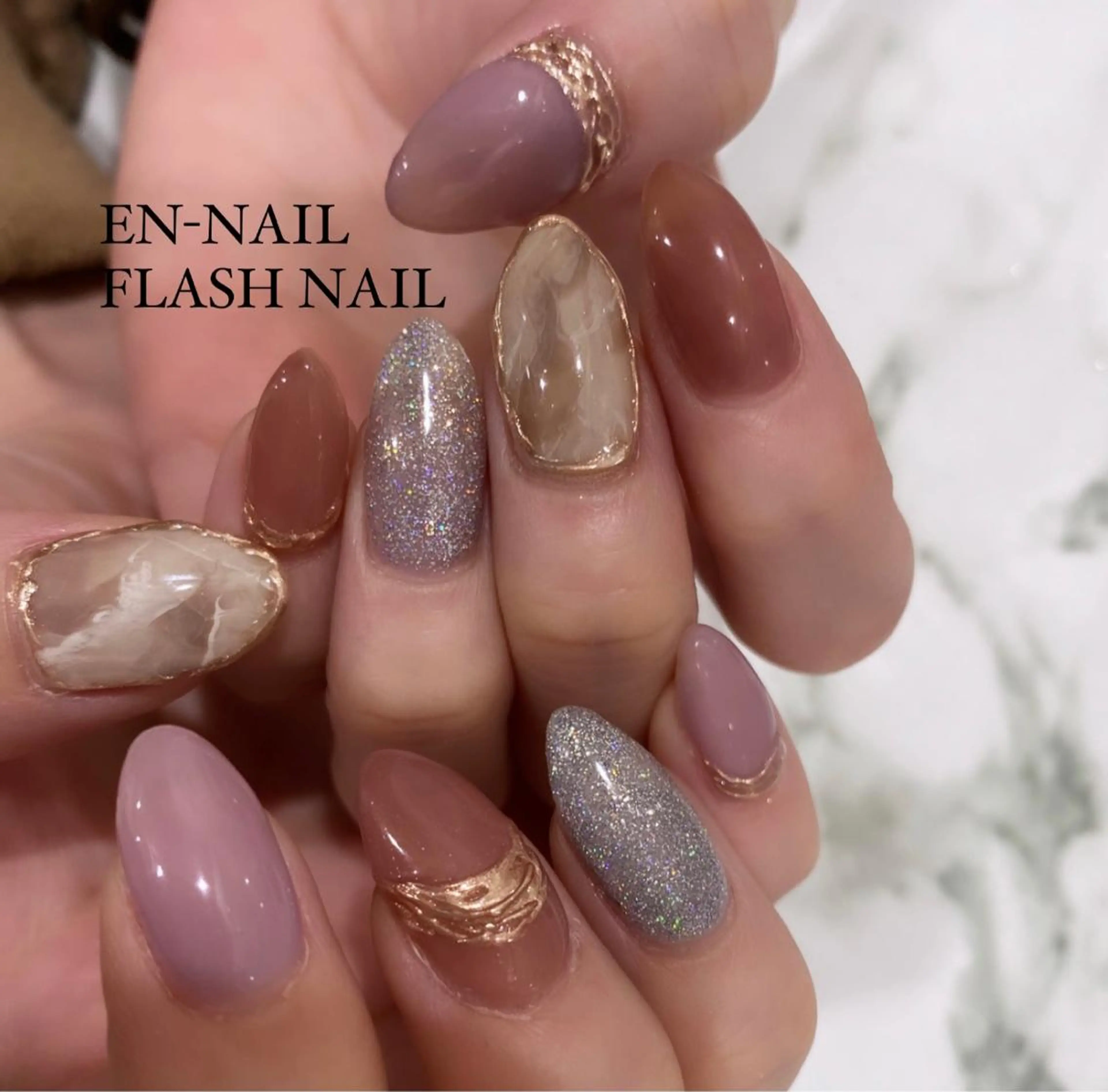 ネイル ＥＮＮＡＩＬ野中本店所属・EN_NAIL 野中本店Ayakaのネイルデザイン