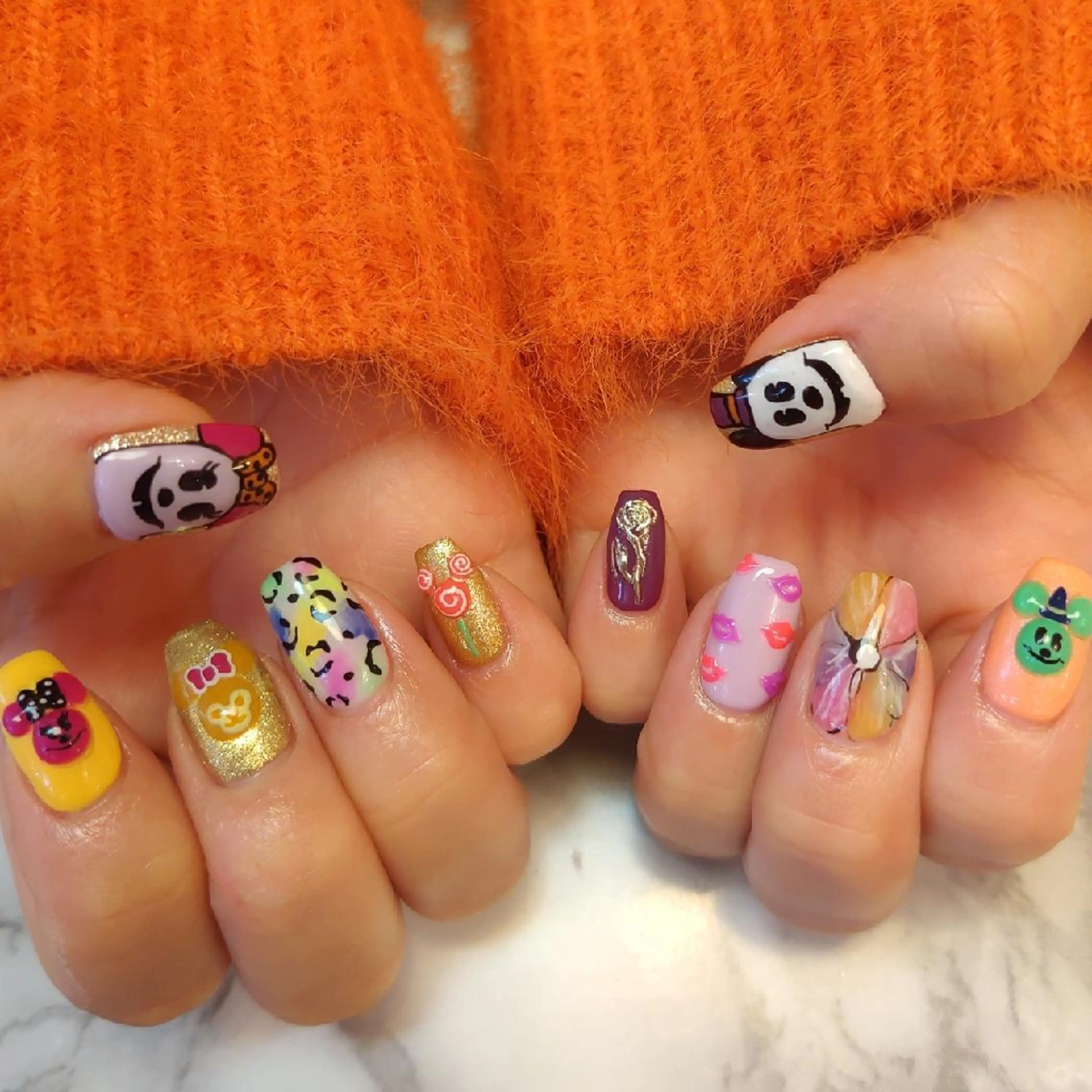 ネイル ジェヌインネイル 河内のネイルデザイン