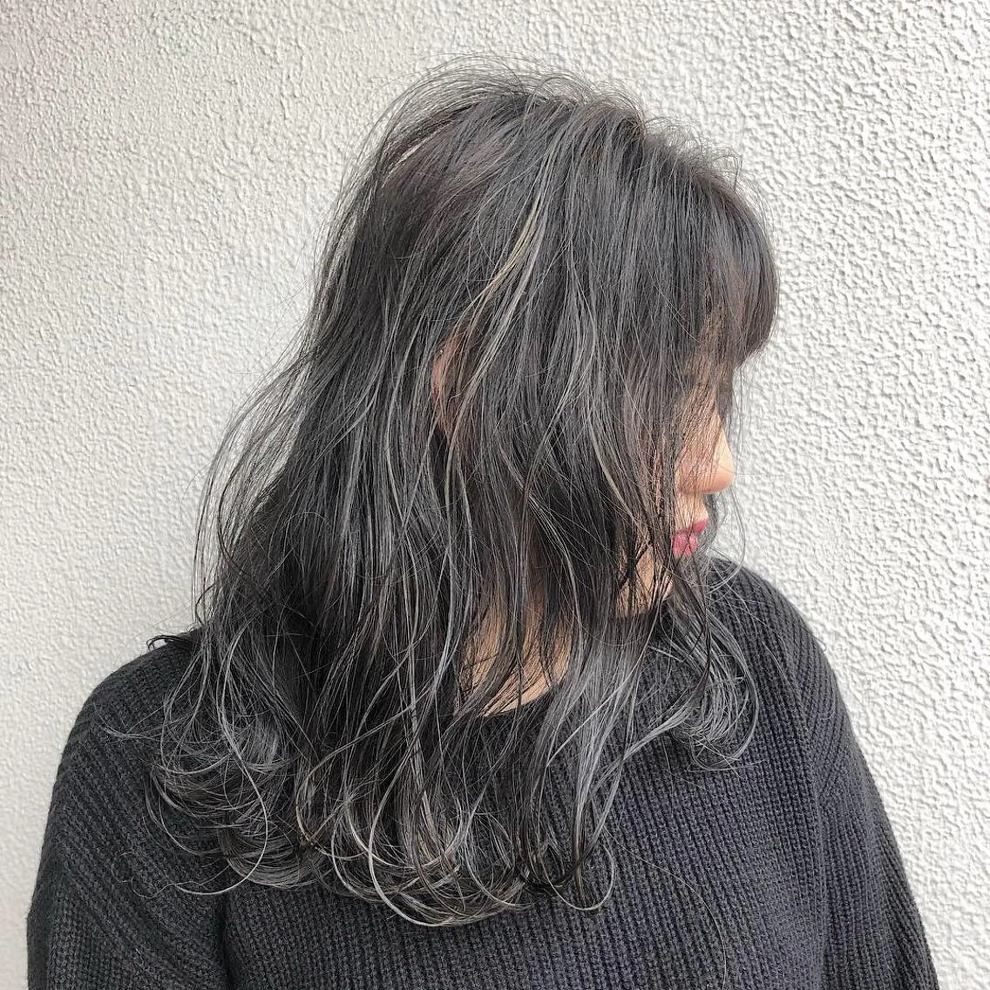 ミディアム カラー パーマ ヘアアレンジ メンズ キッズ ネイル マツエク・マツパ メンズハイライト ハイライトカラー ハイライト Rene'所属・当日予約⭕️ JUNYAのヘアスタイル