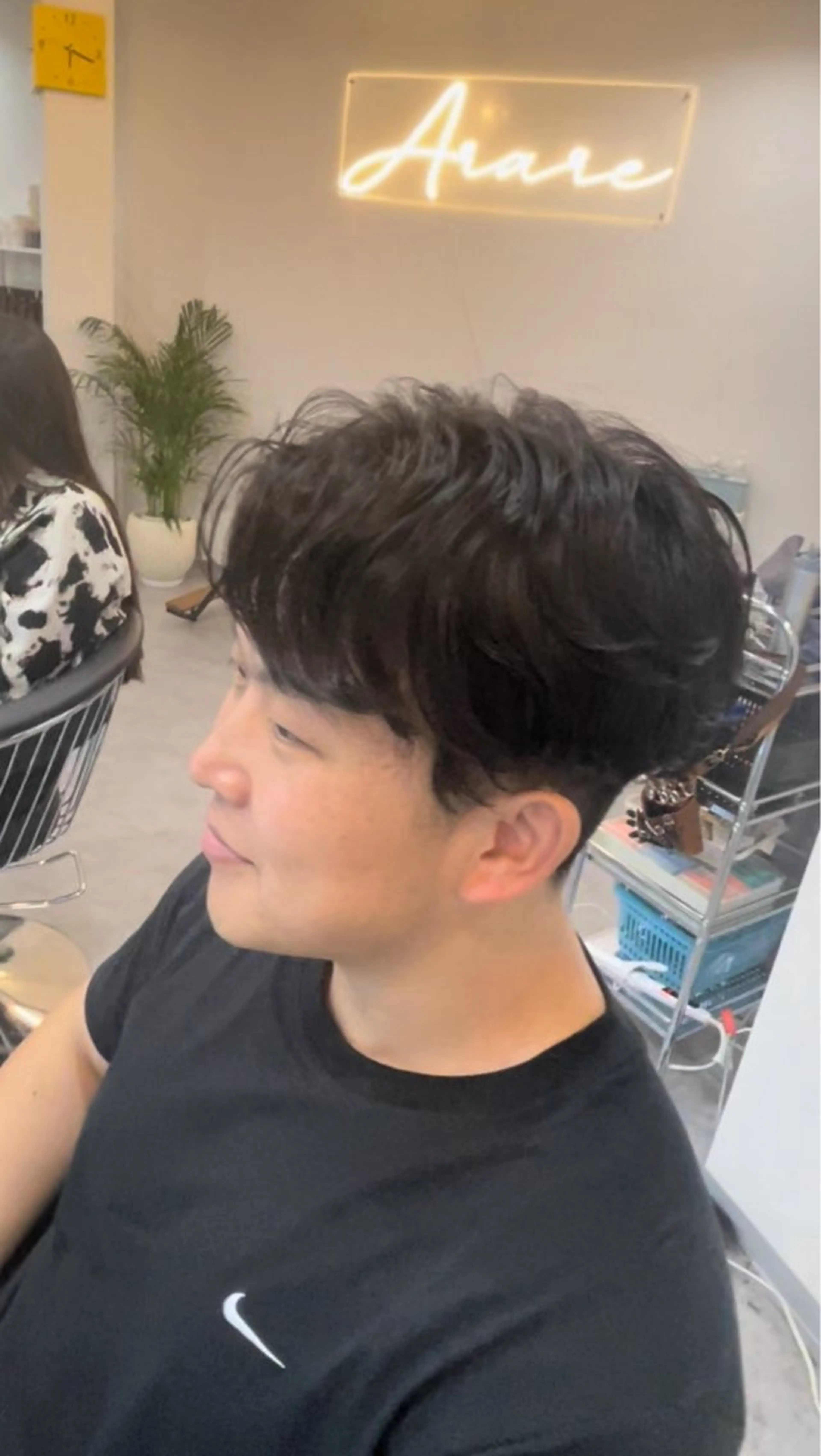 パーマ メンズ メンズ韓国風 メンズパーマ ARARE HAIR みゆきのヘアスタイル